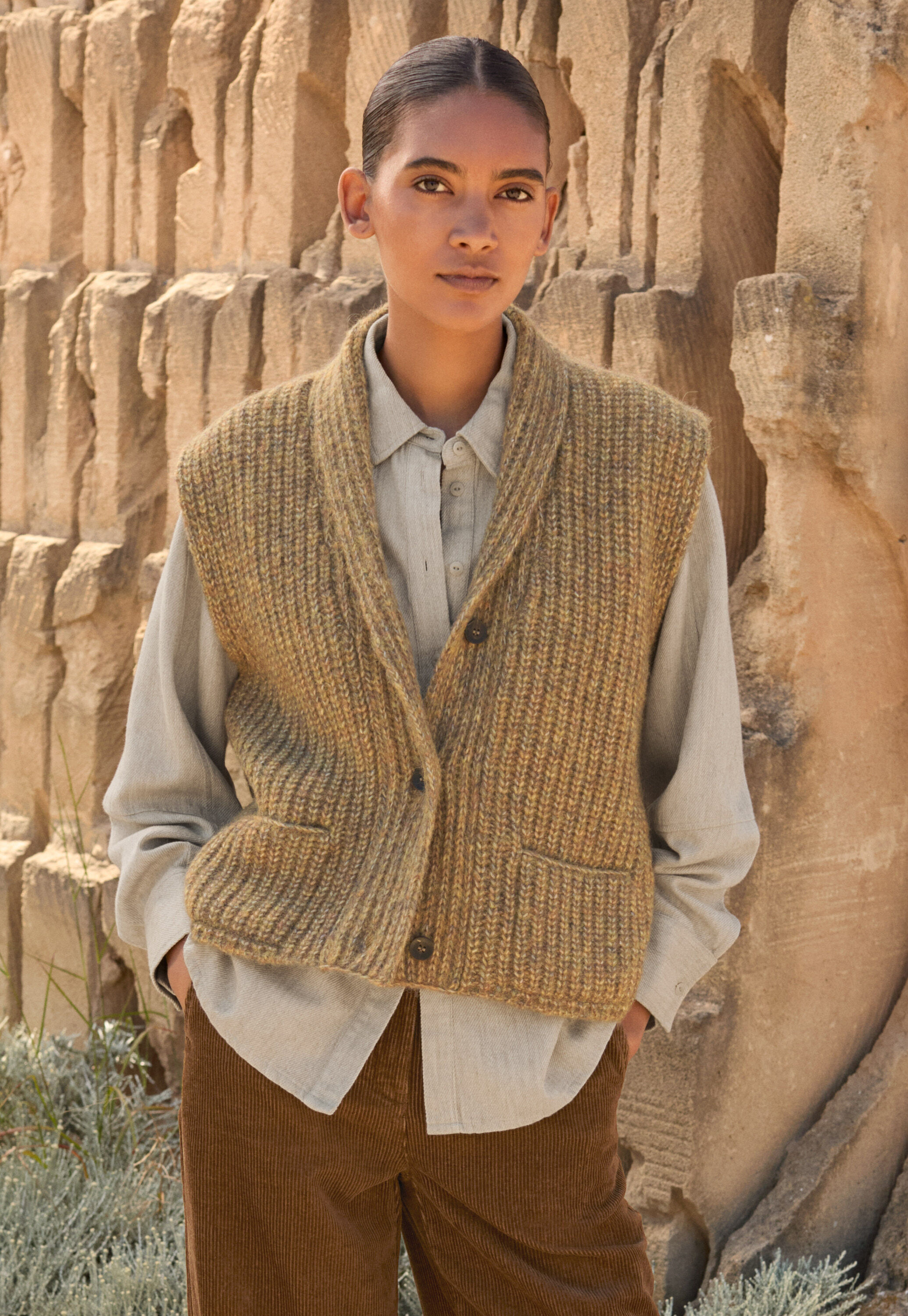 Round-neck sweater