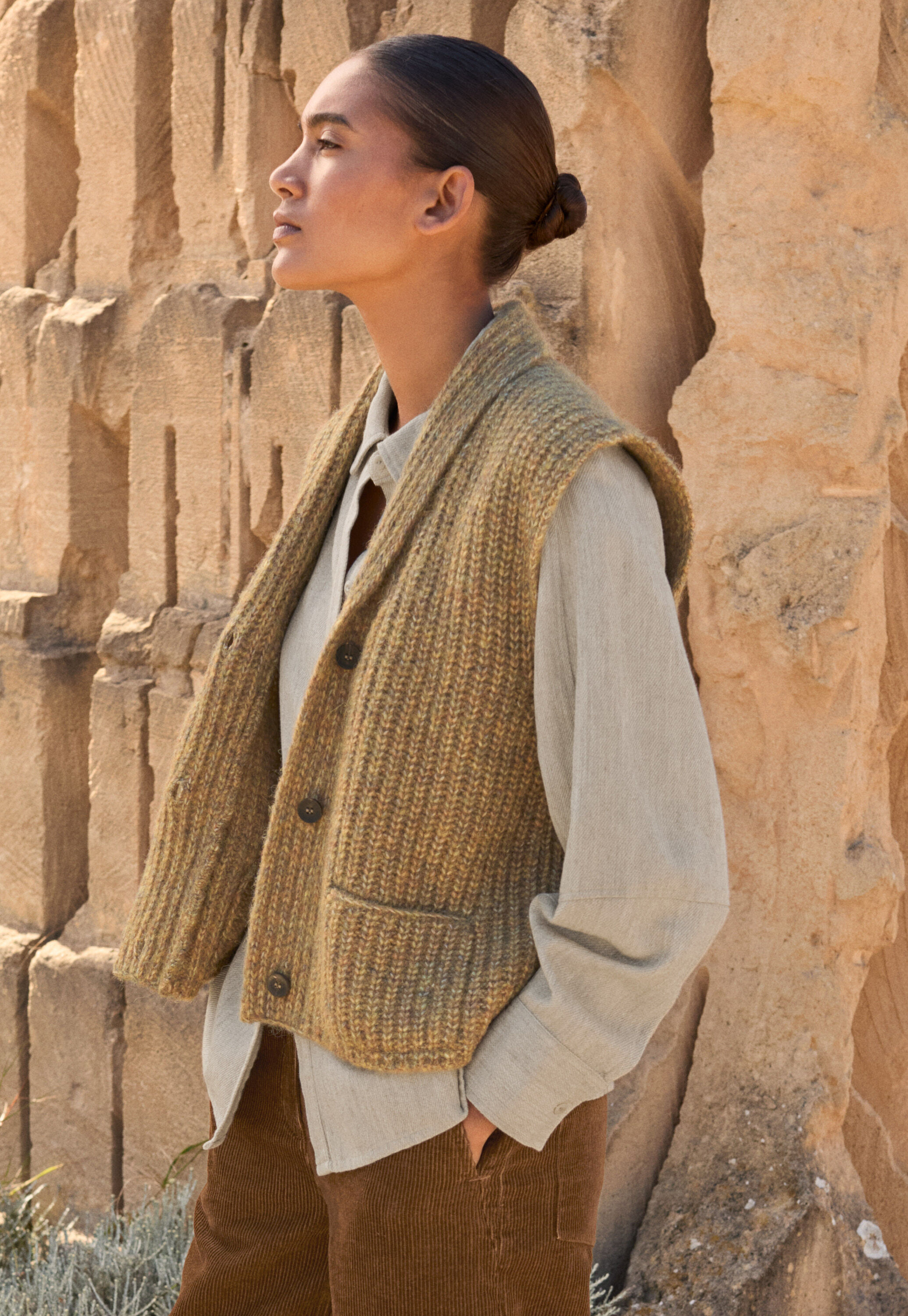 Round-neck sweater