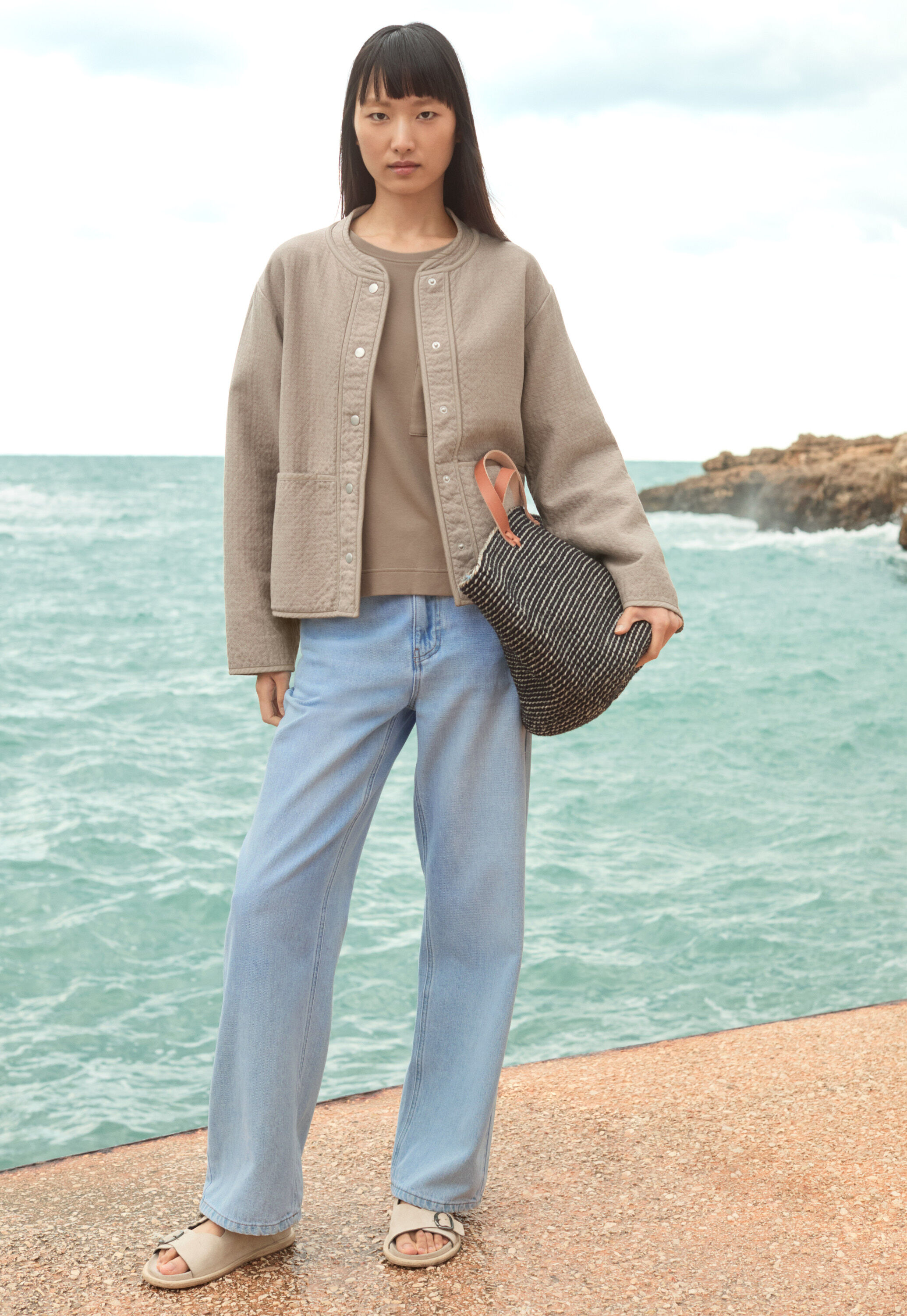 Pleat-front trousers
