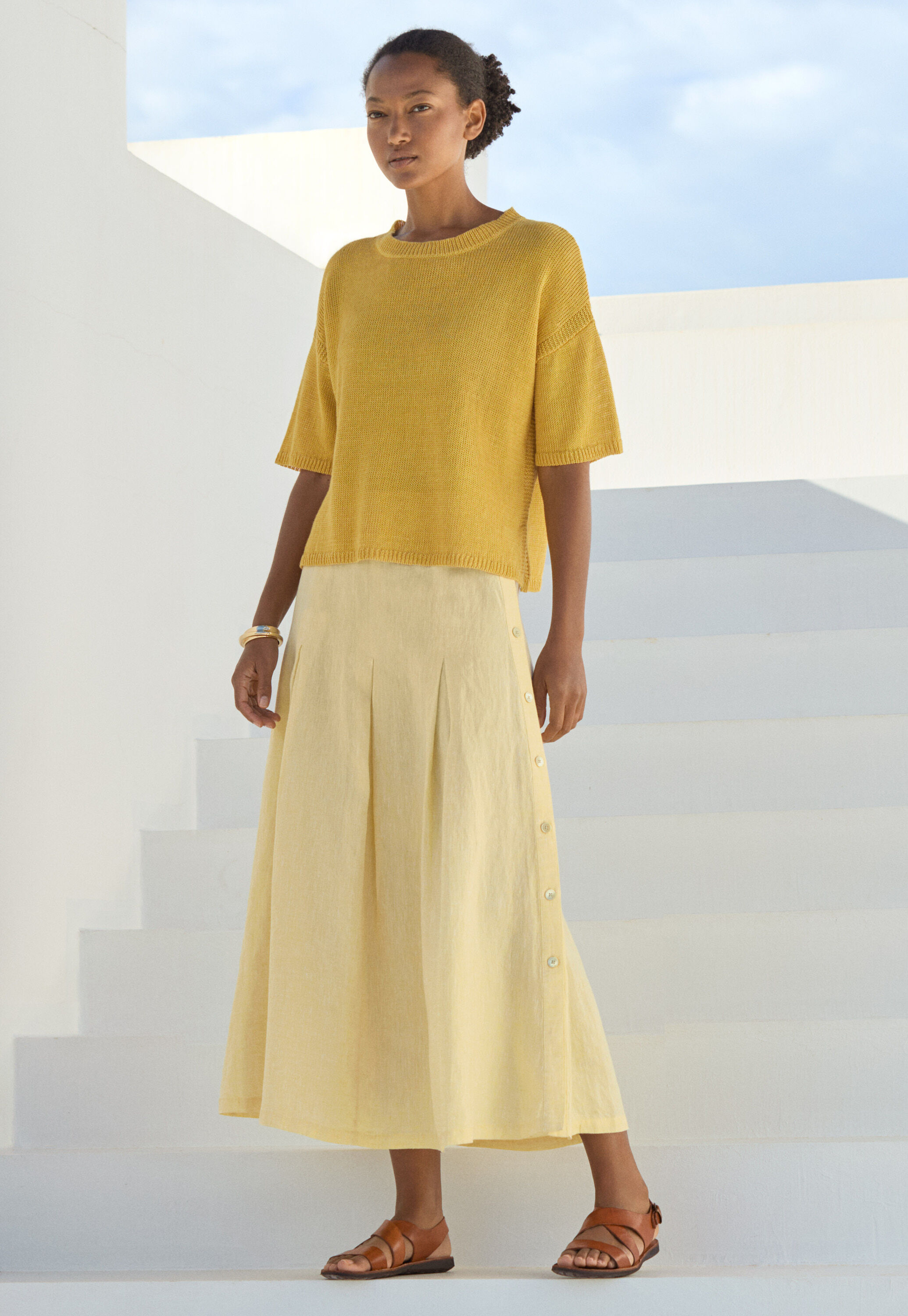 Garment-dyed overshirt