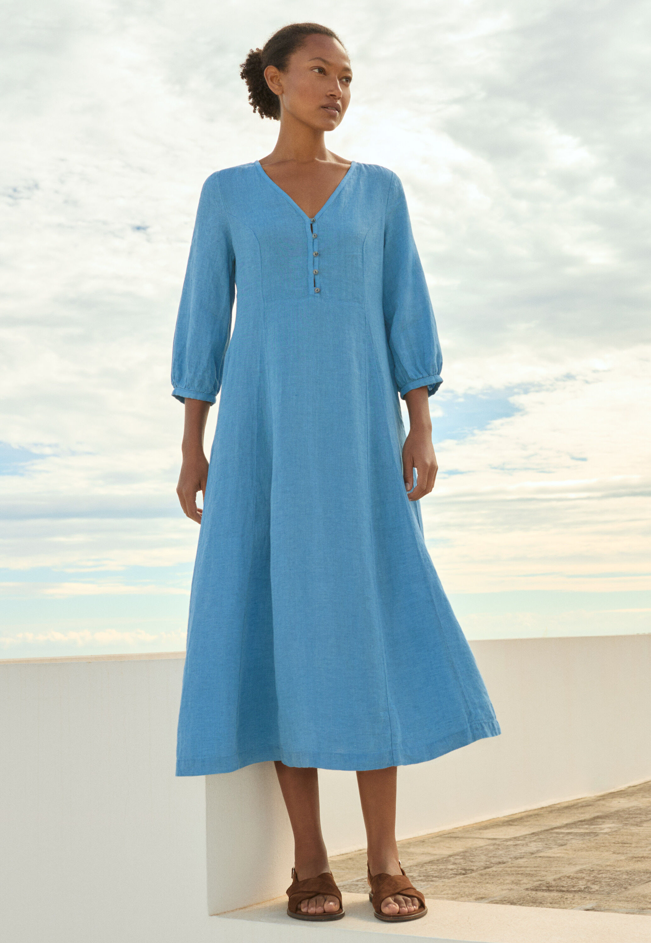 Garment-dyed overshirt