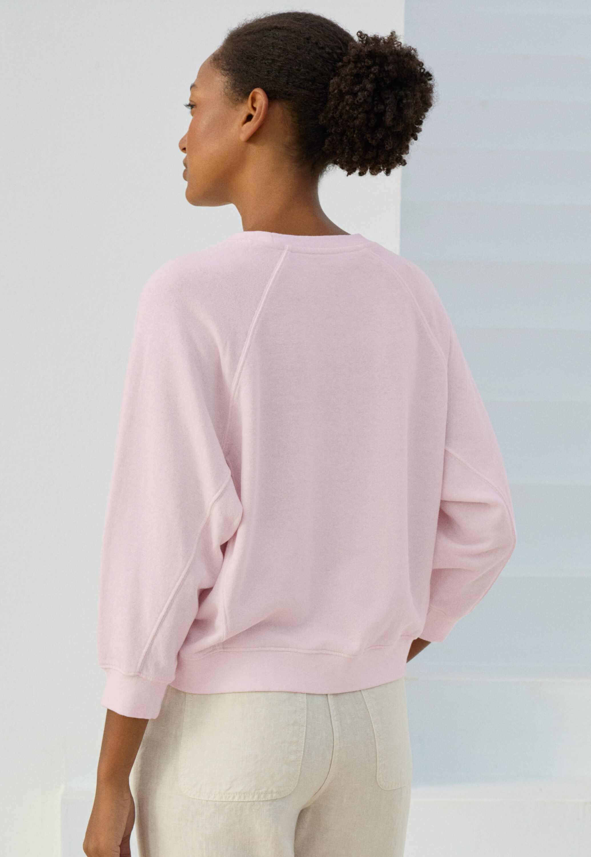 Funnel-neck top