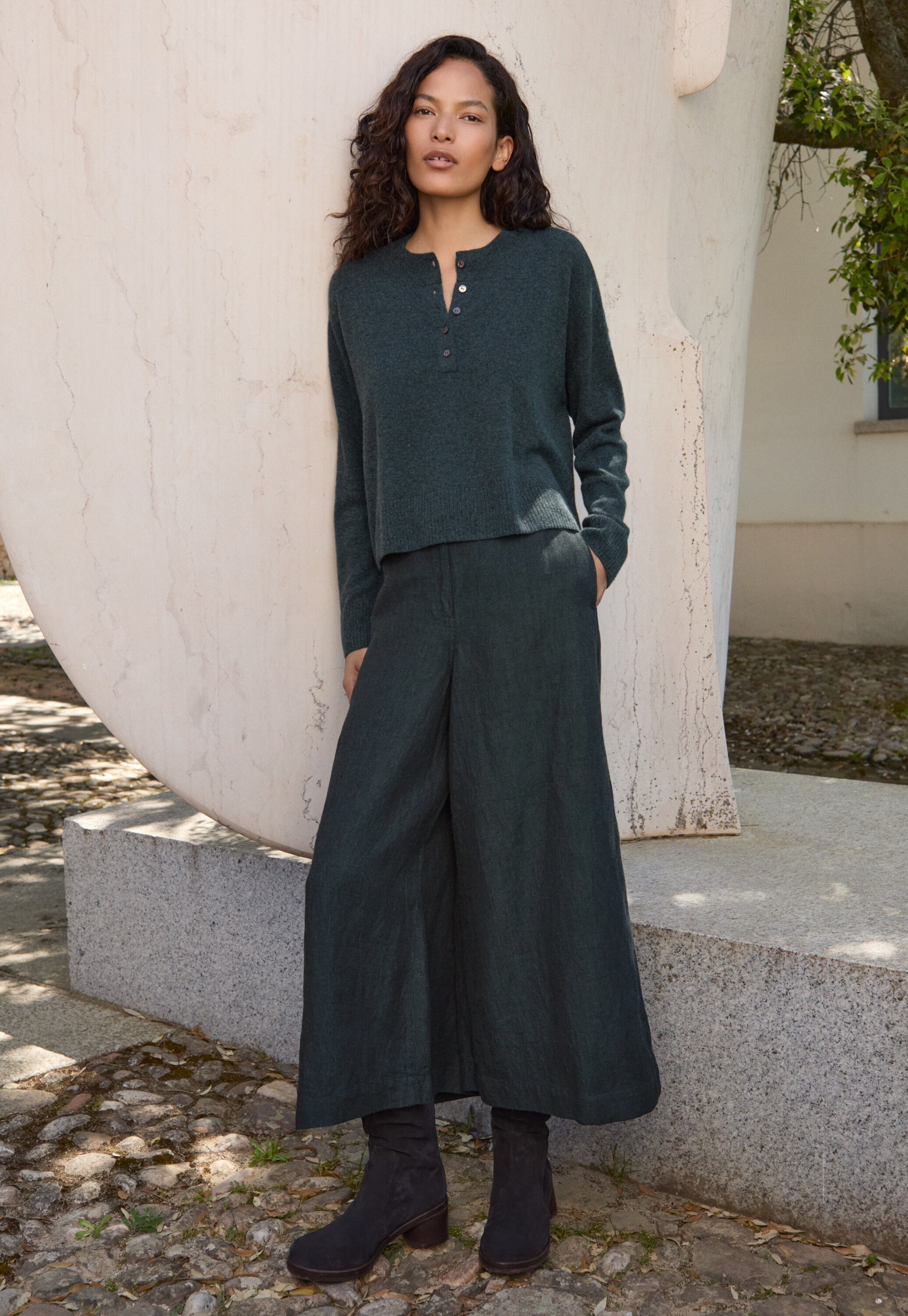 Round-neck sweater