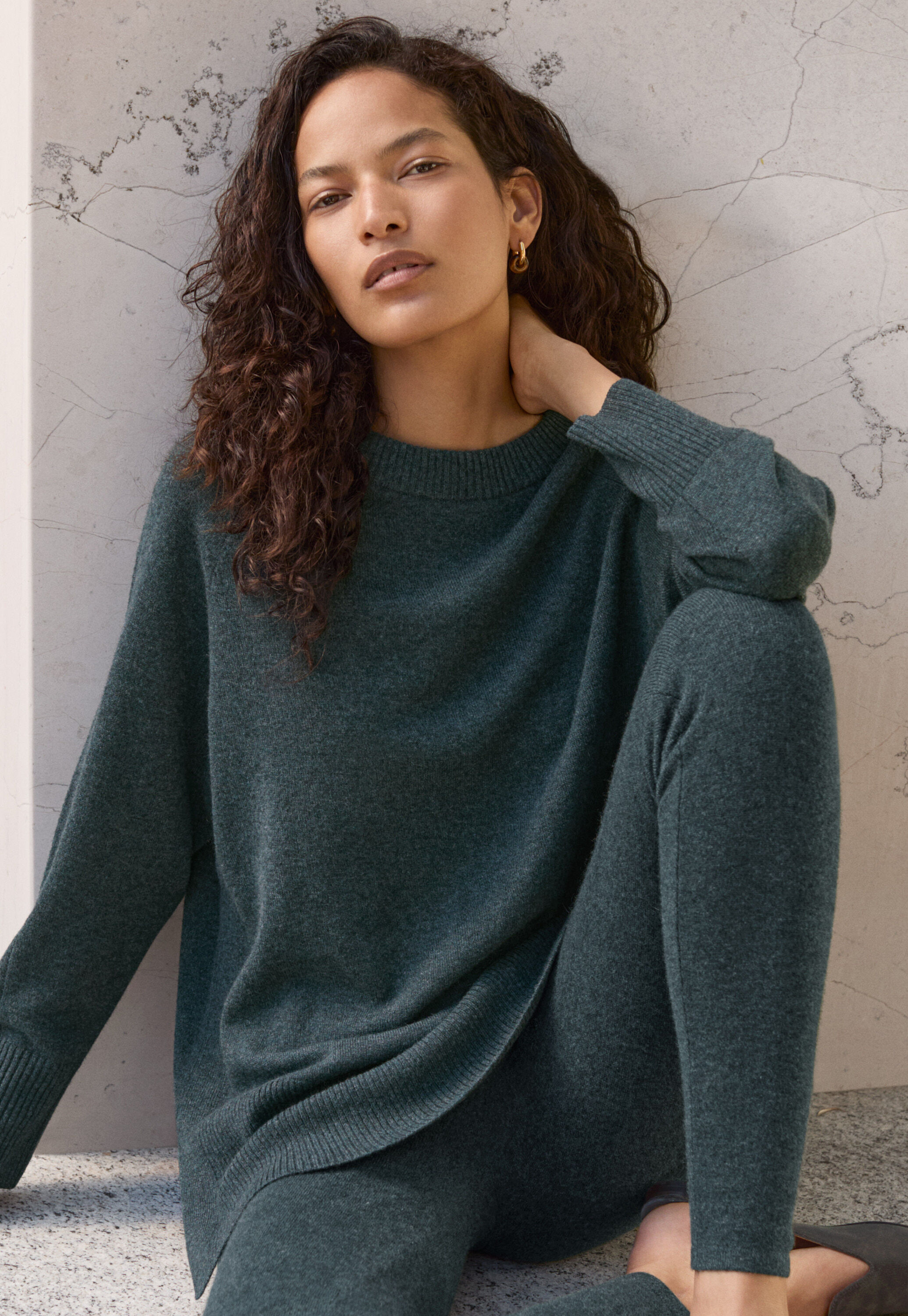 Leggings, Petrol slate, large