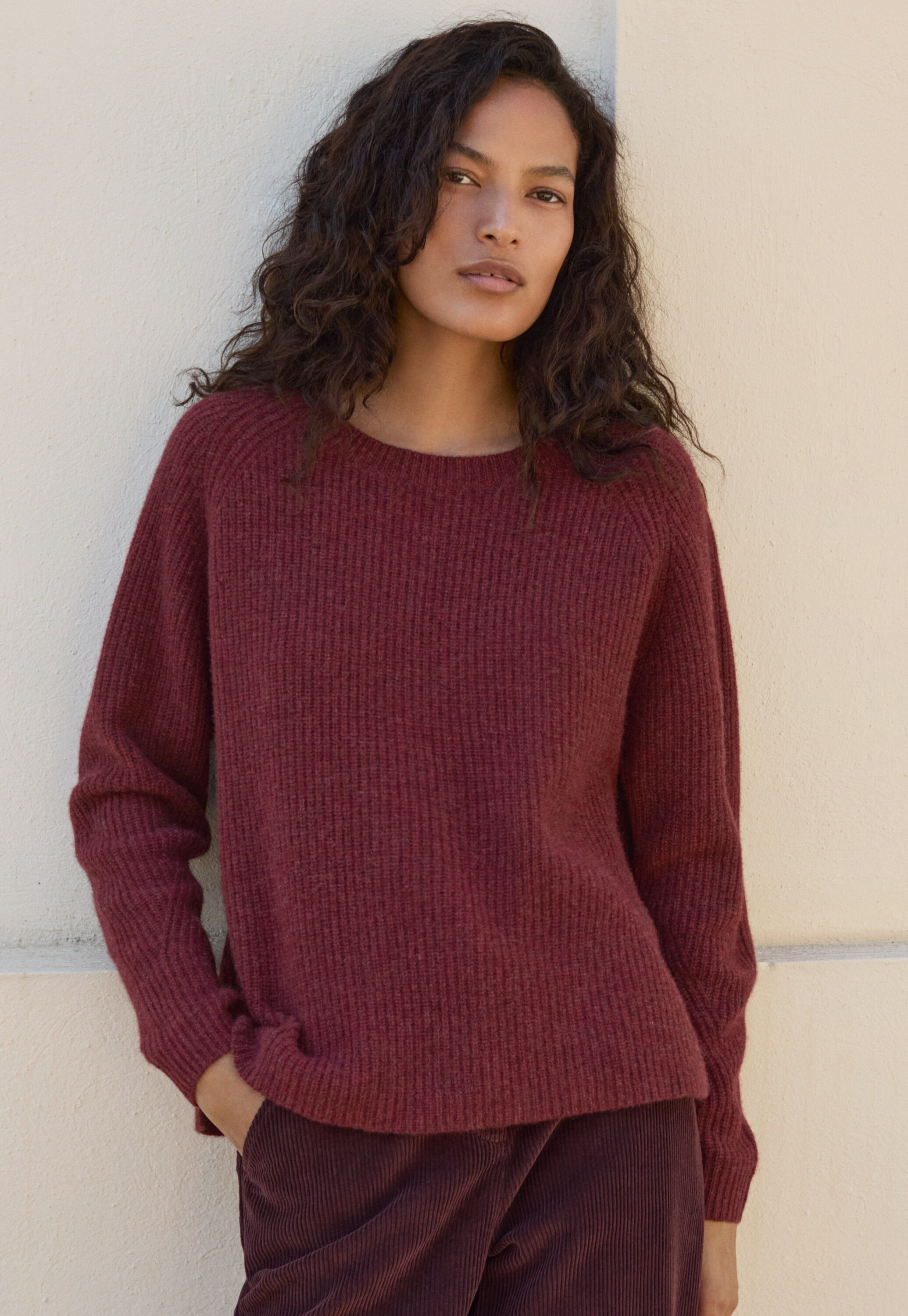 Round-neck sweater