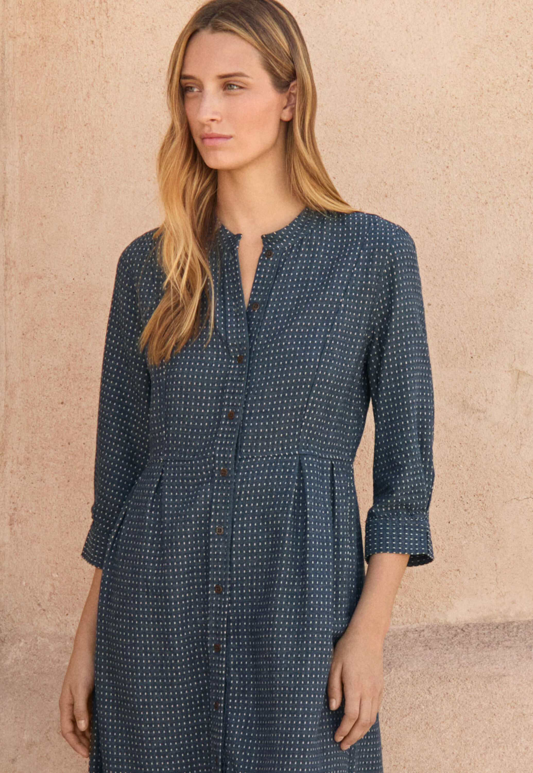Checked dress