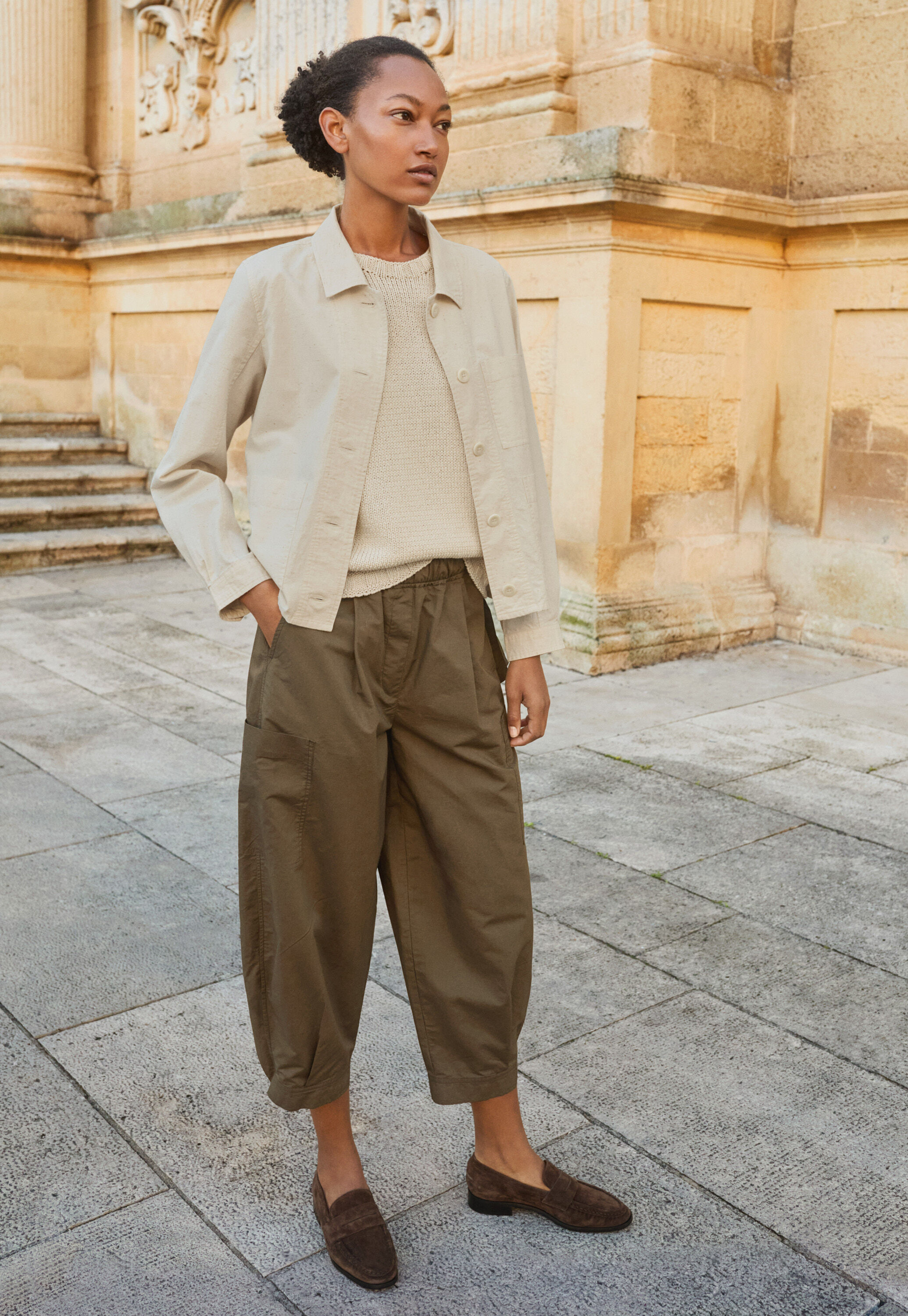 Lightweight jacket, Natural, large