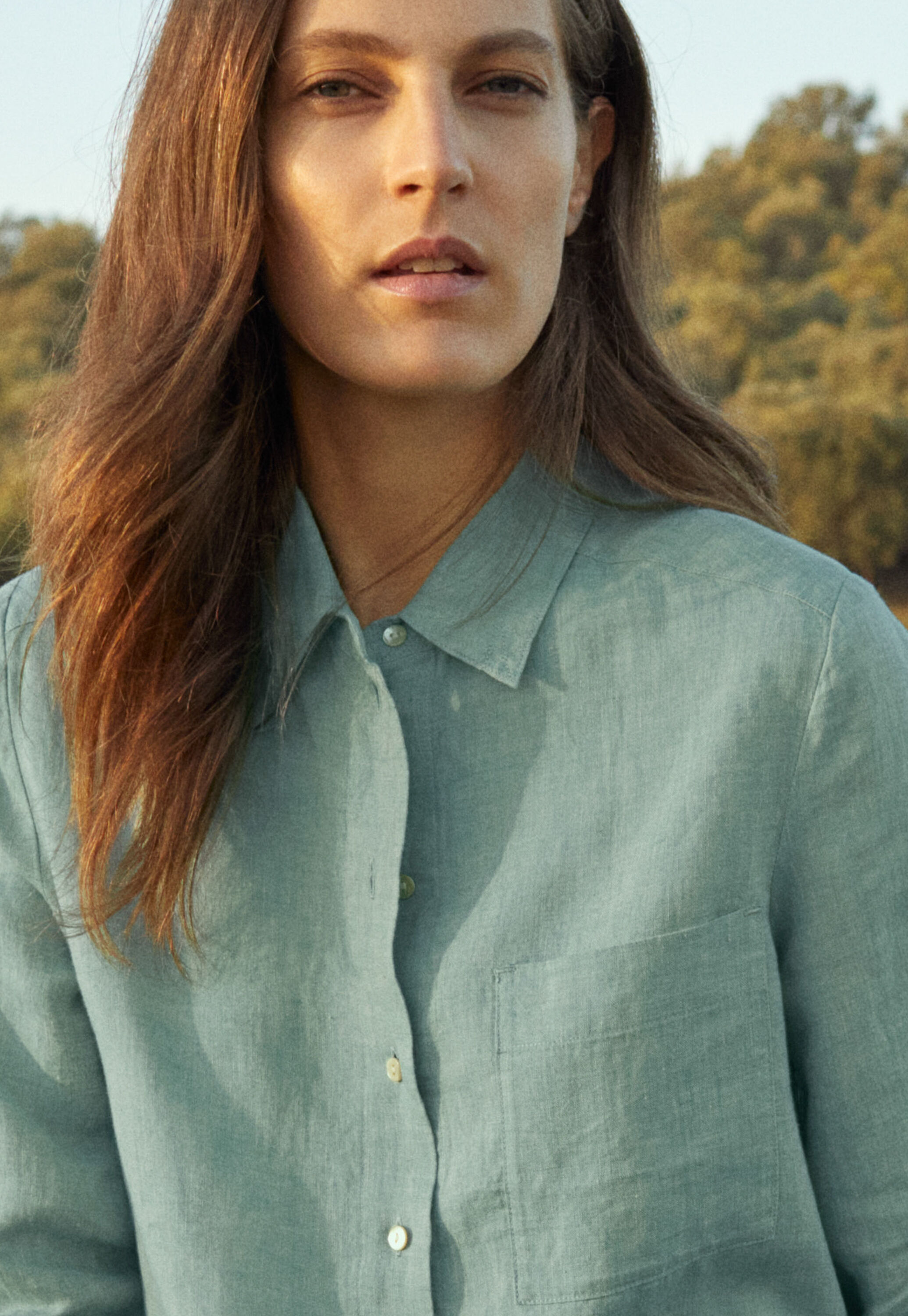Patch-pocket shirt