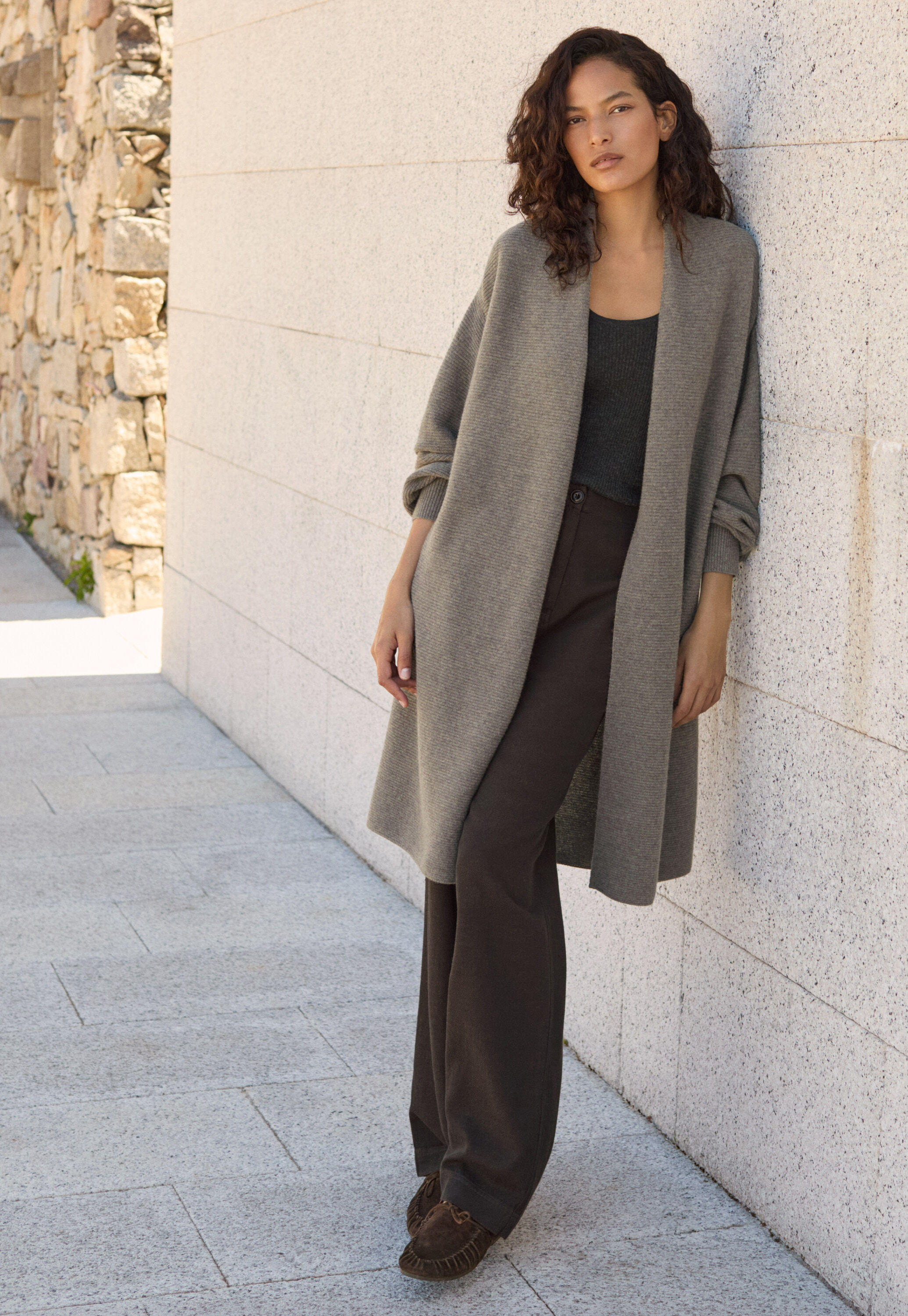 Pleat-front trousers