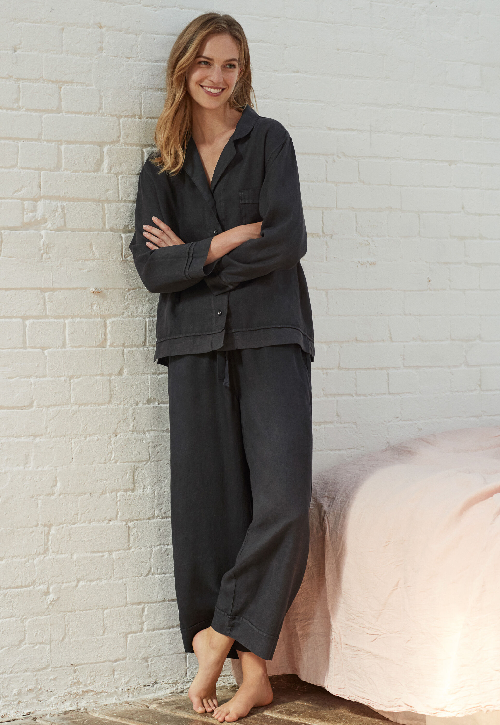 Laundered pyjamas