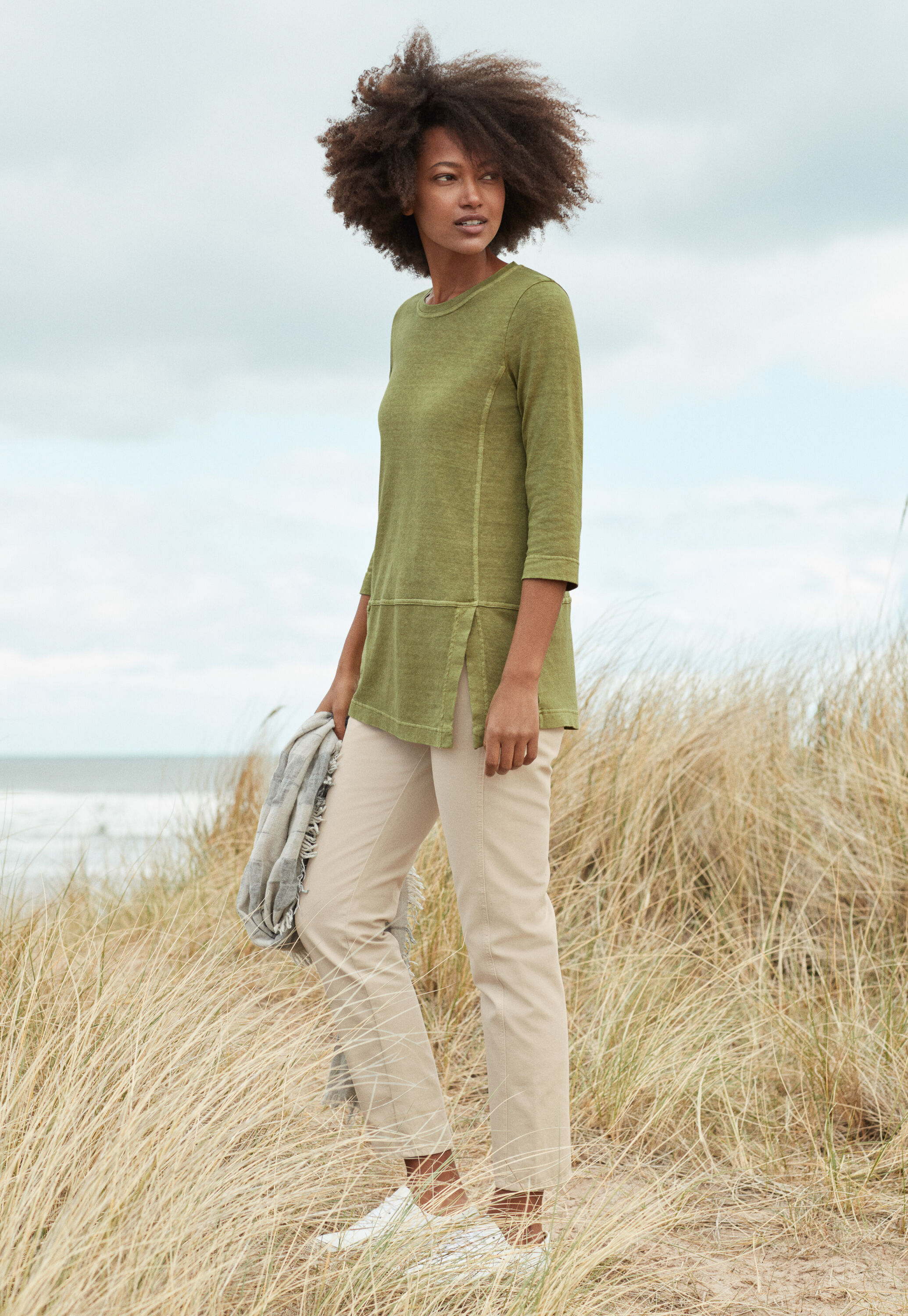 Jersey tunic