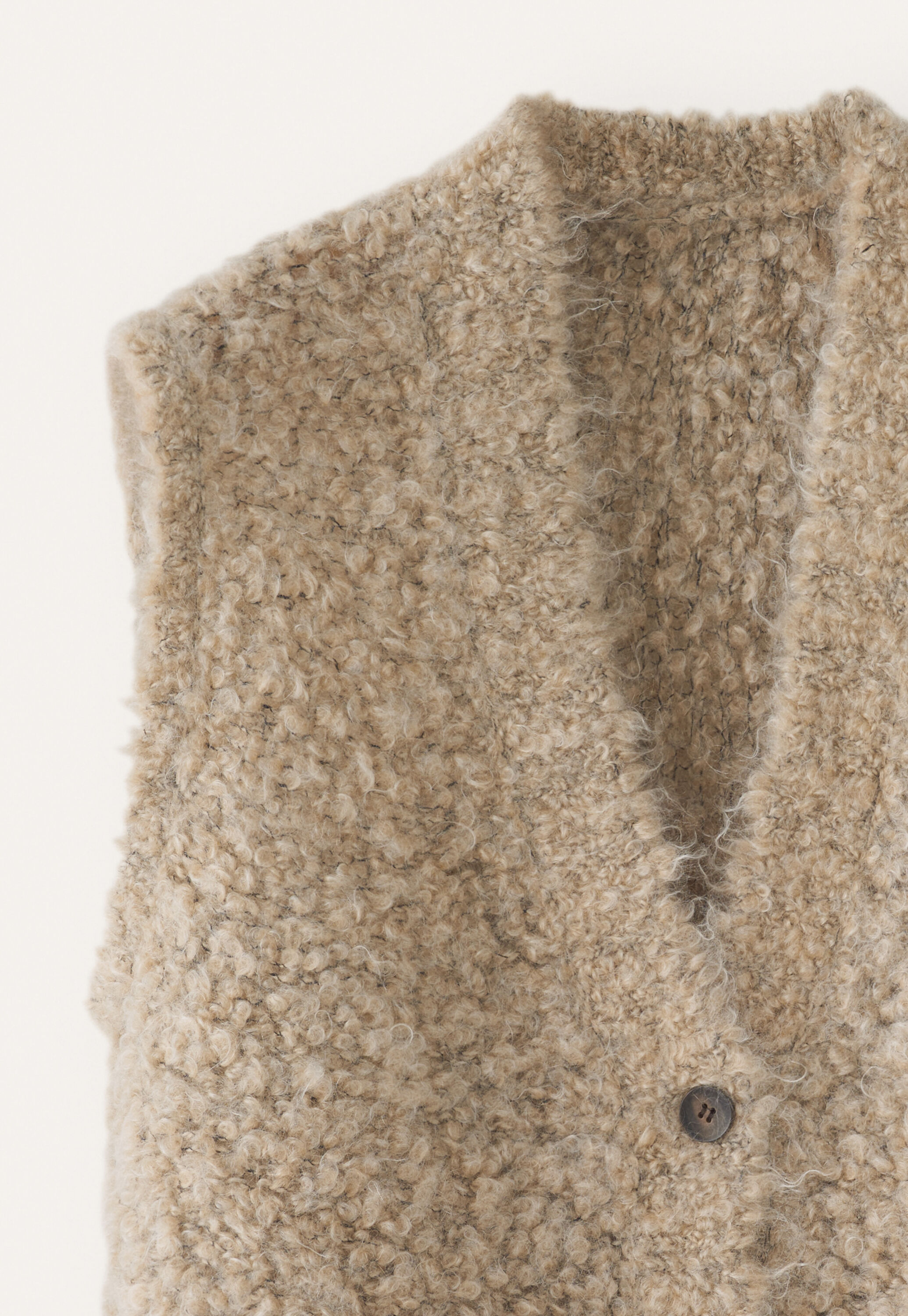 Knitted waistcoat