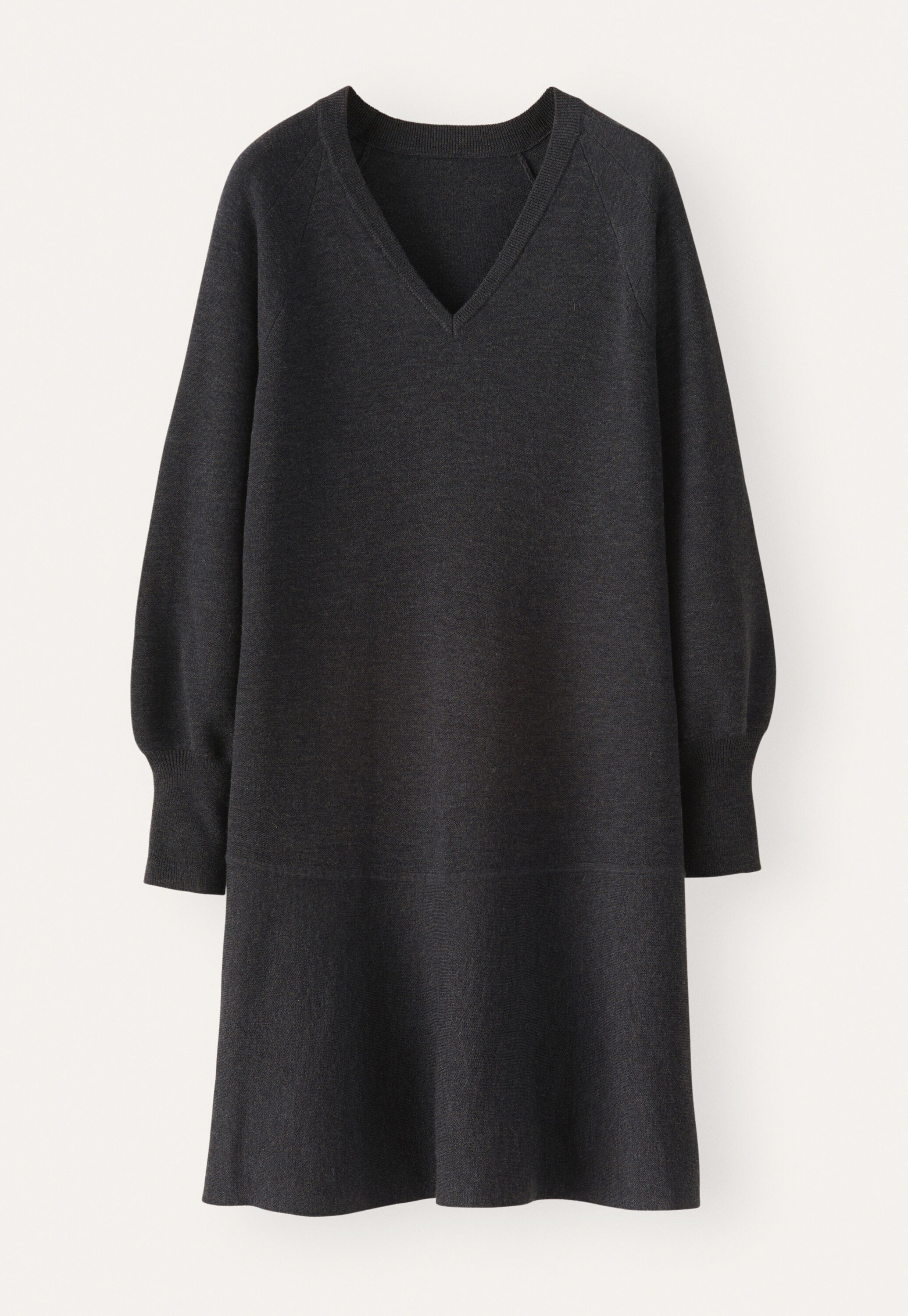 Peplum-detail dress