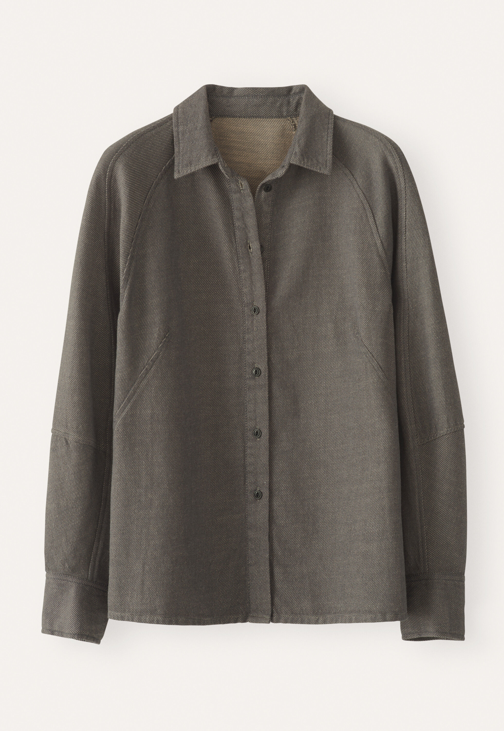 Raglan-sleeve blouse