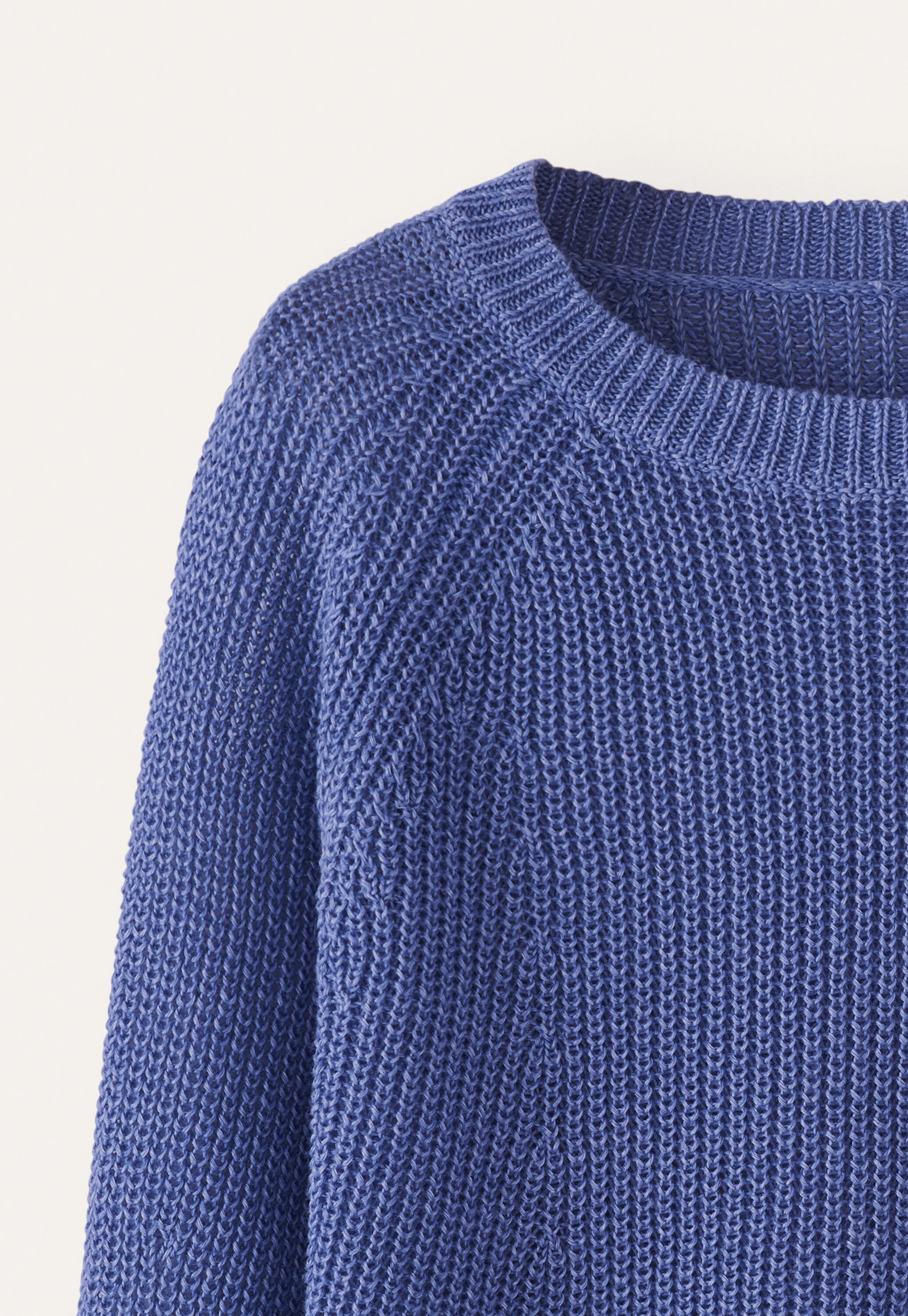 Raglan-sleeve sweater