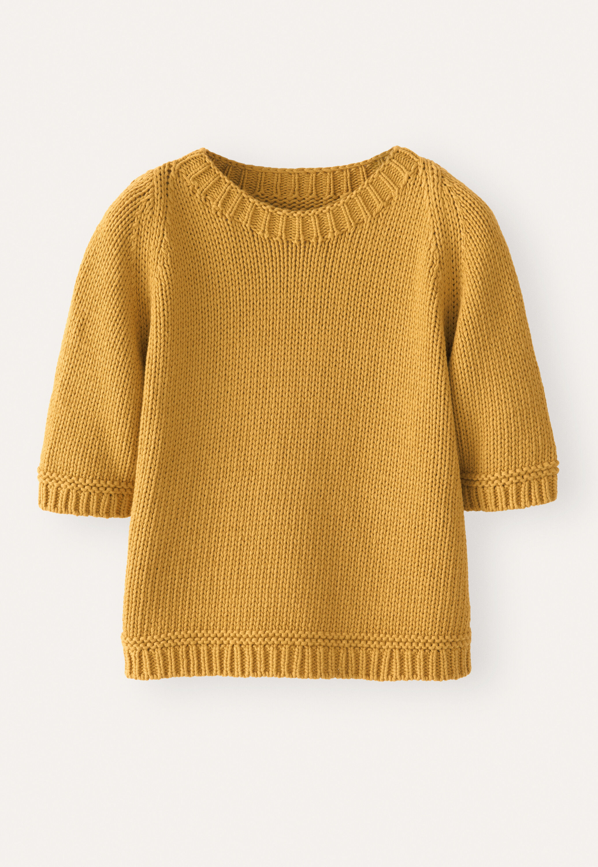 Short-sleeve sweater
