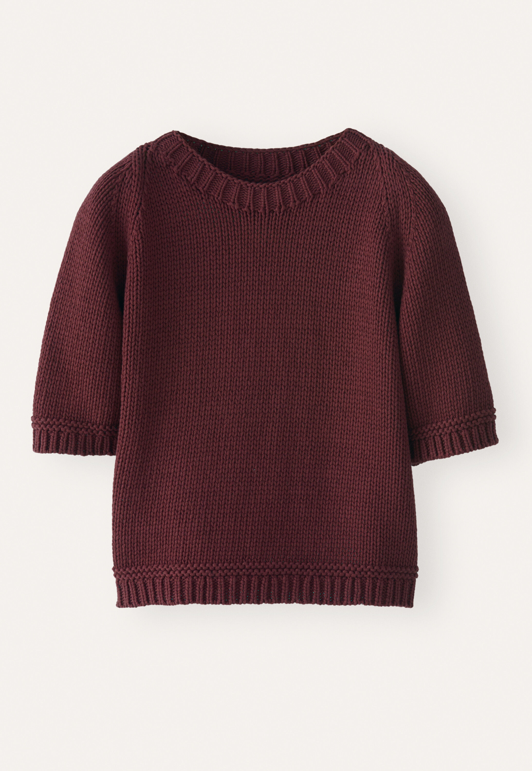 Short-sleeve sweater