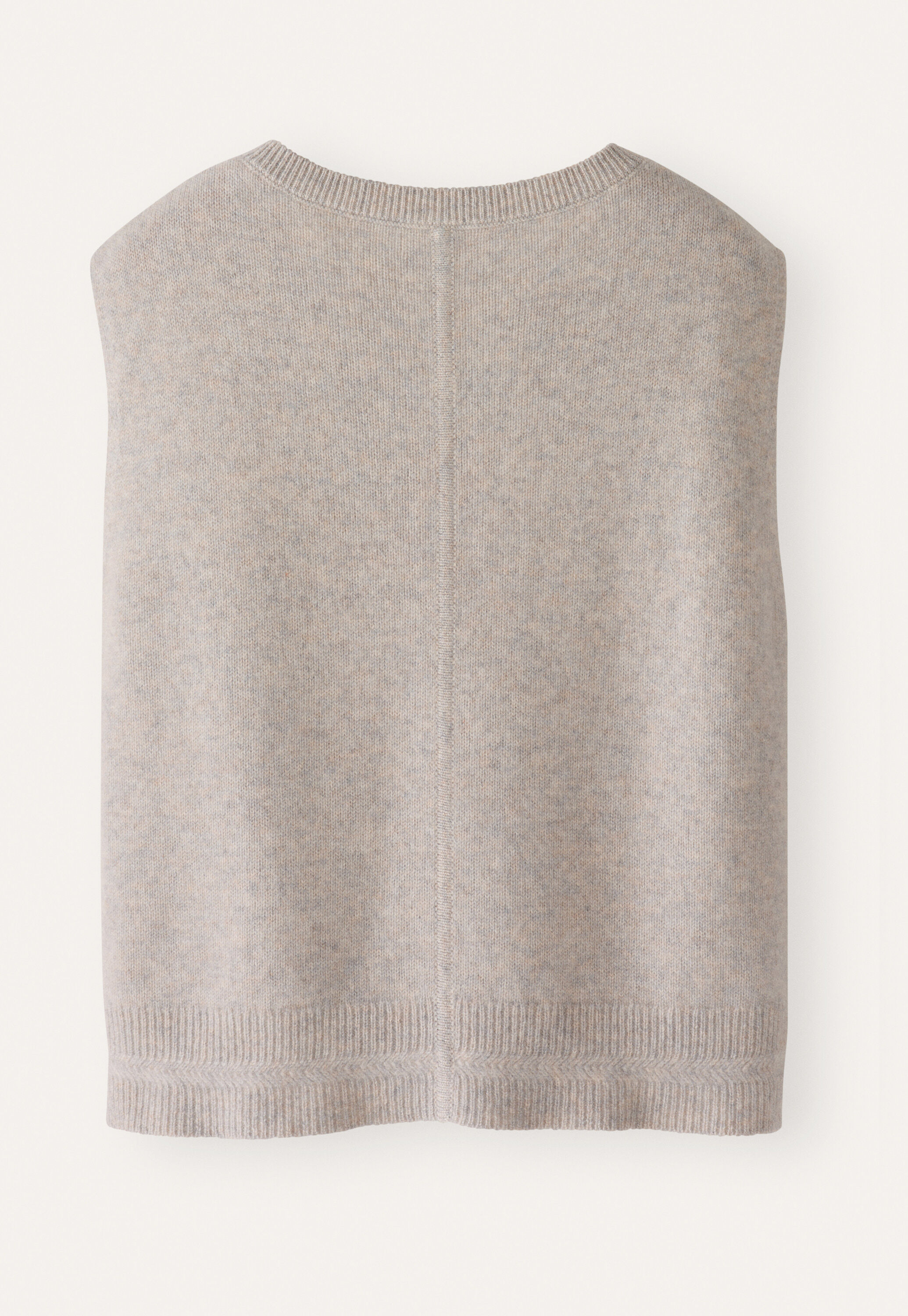 Sleeveless sweater