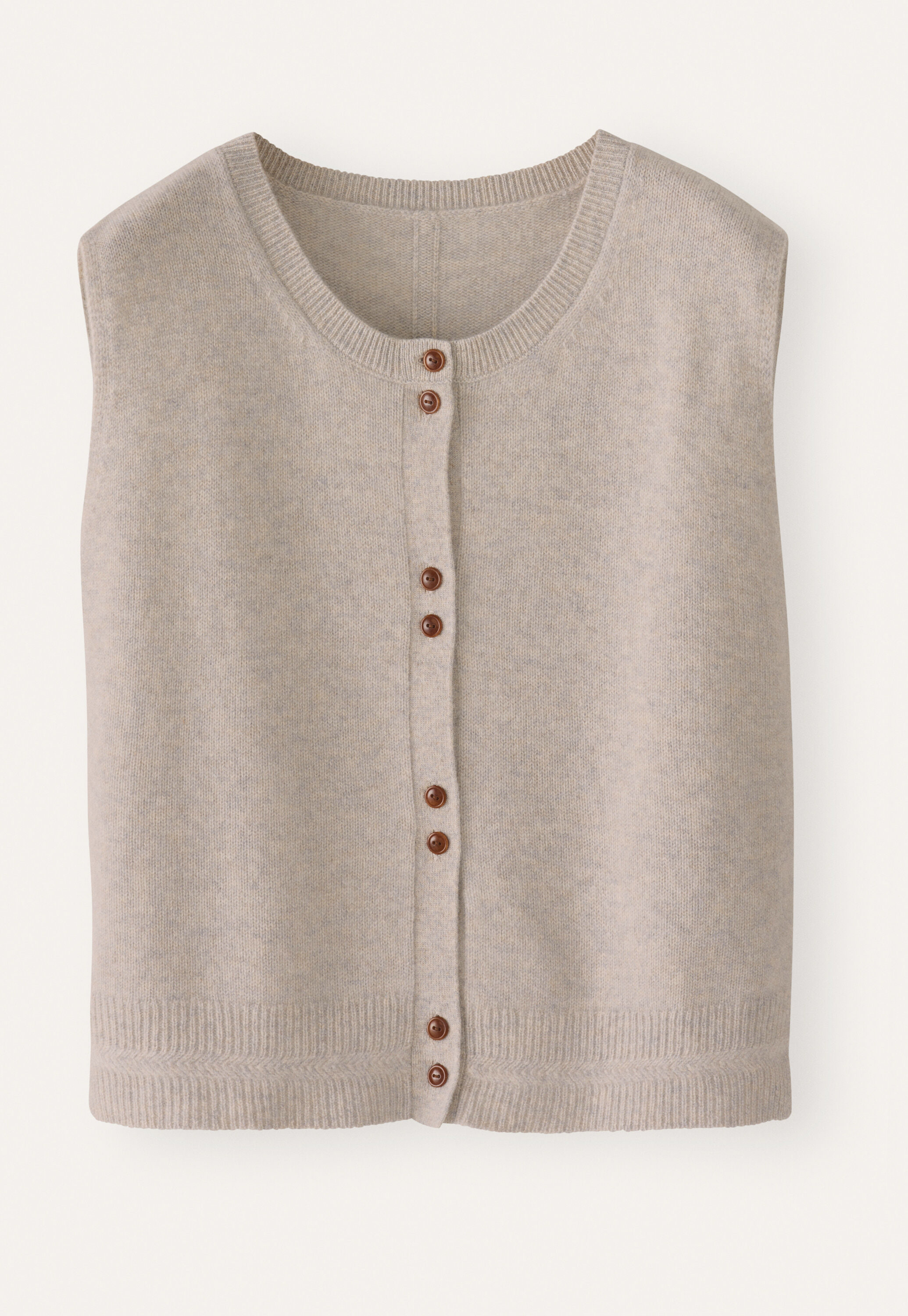 Sleeveless sweater
