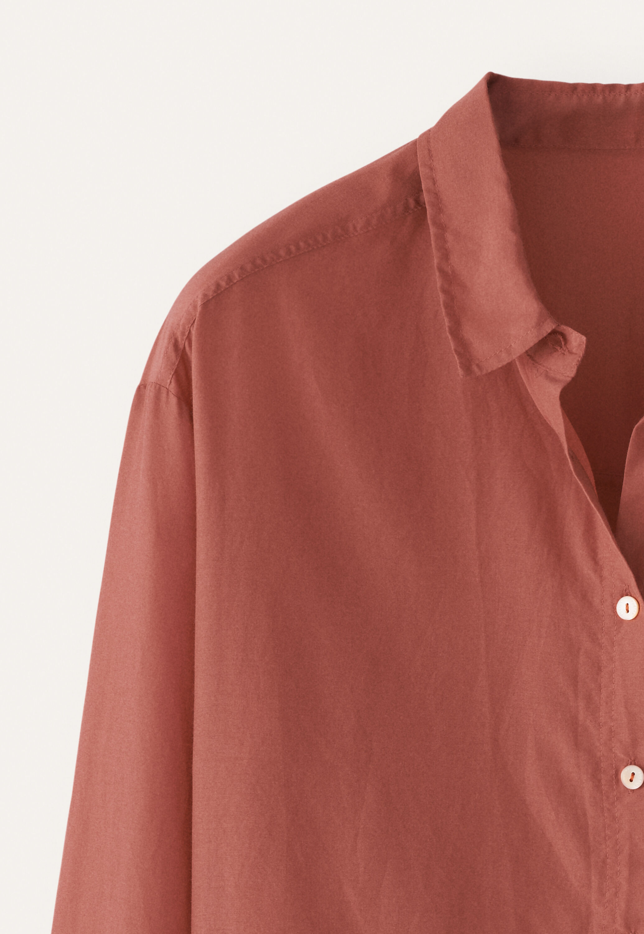 Dropped-shoulder shirt