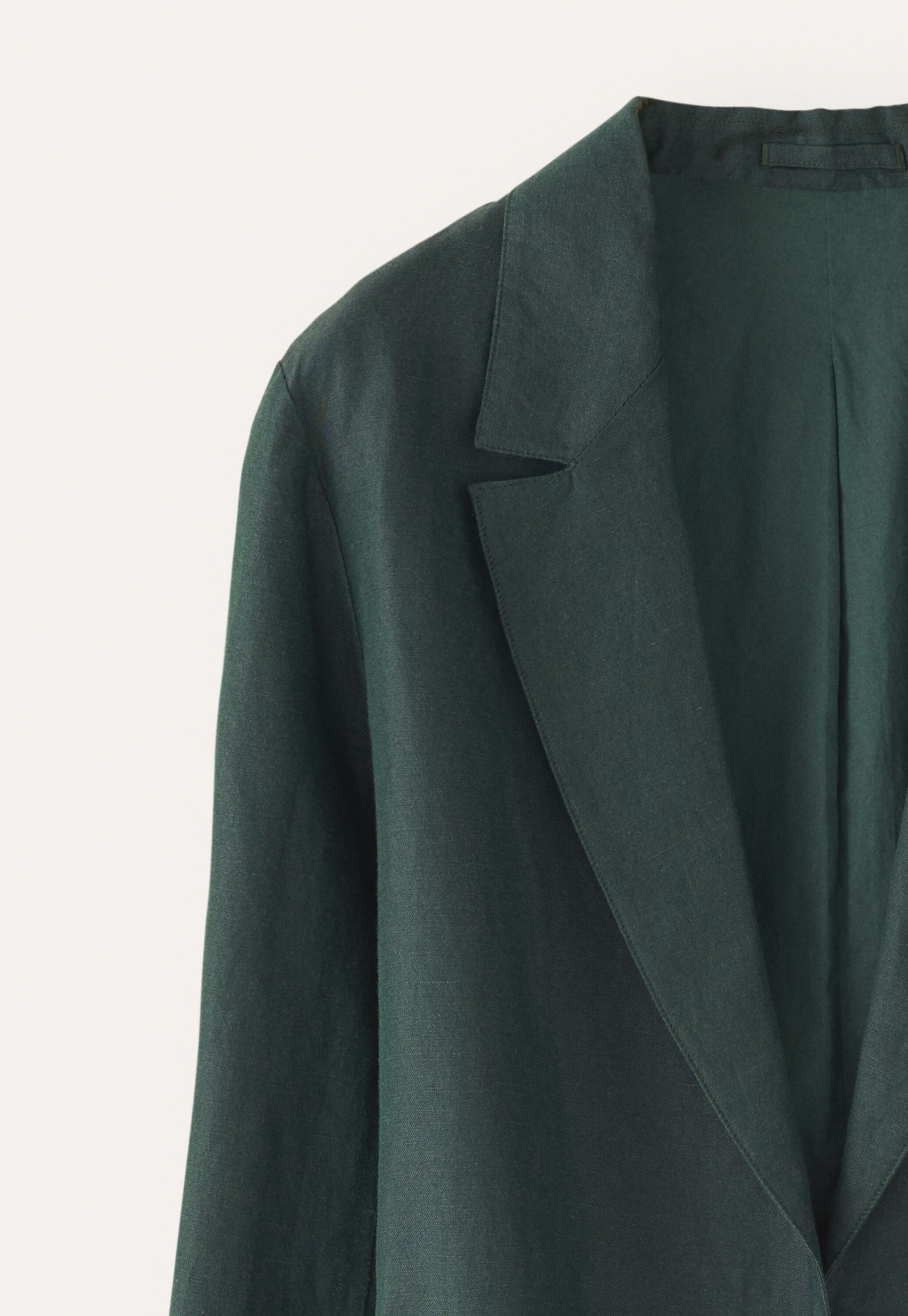 Belted jacket, Green ink, large