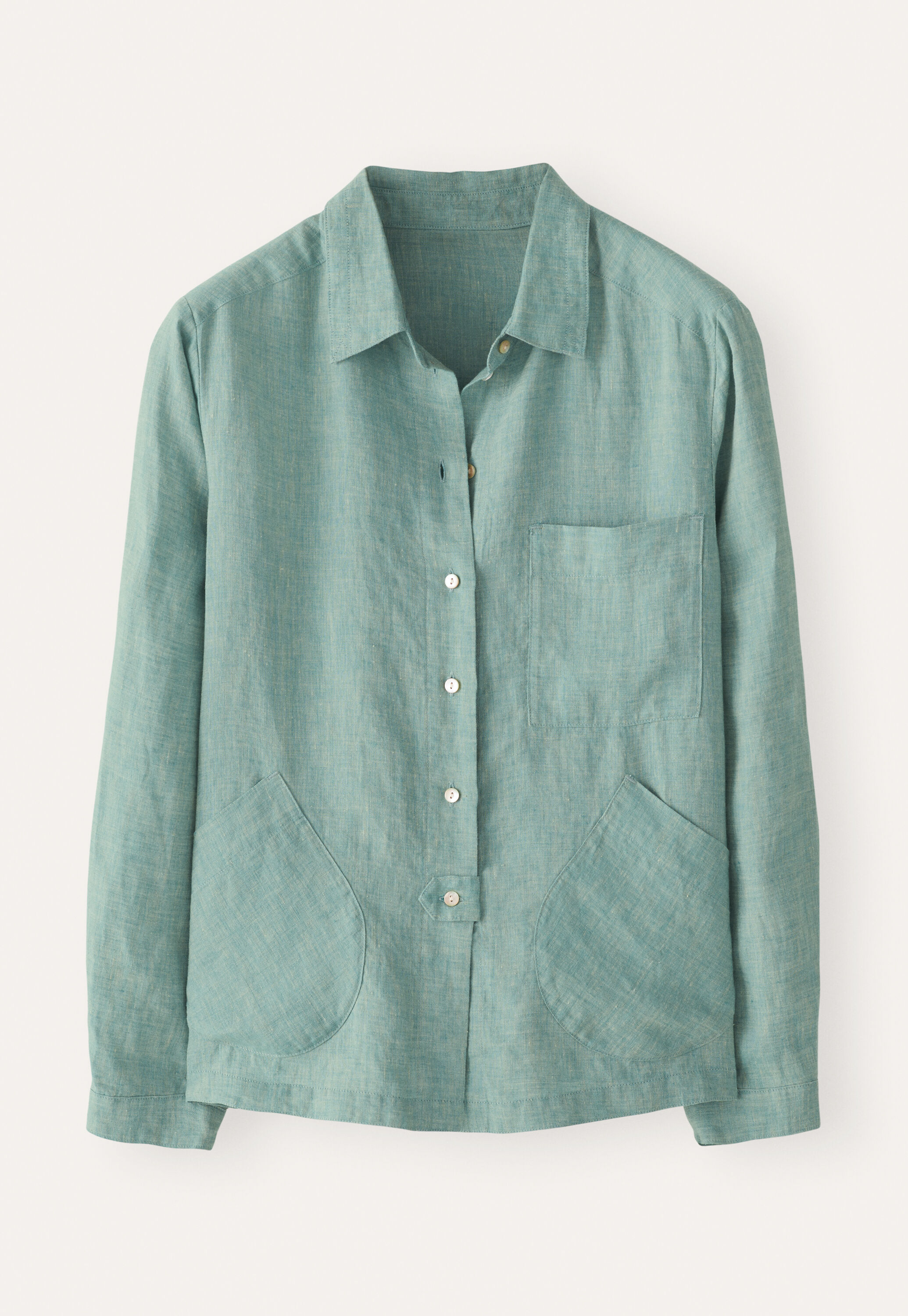Patch-pocket shirt