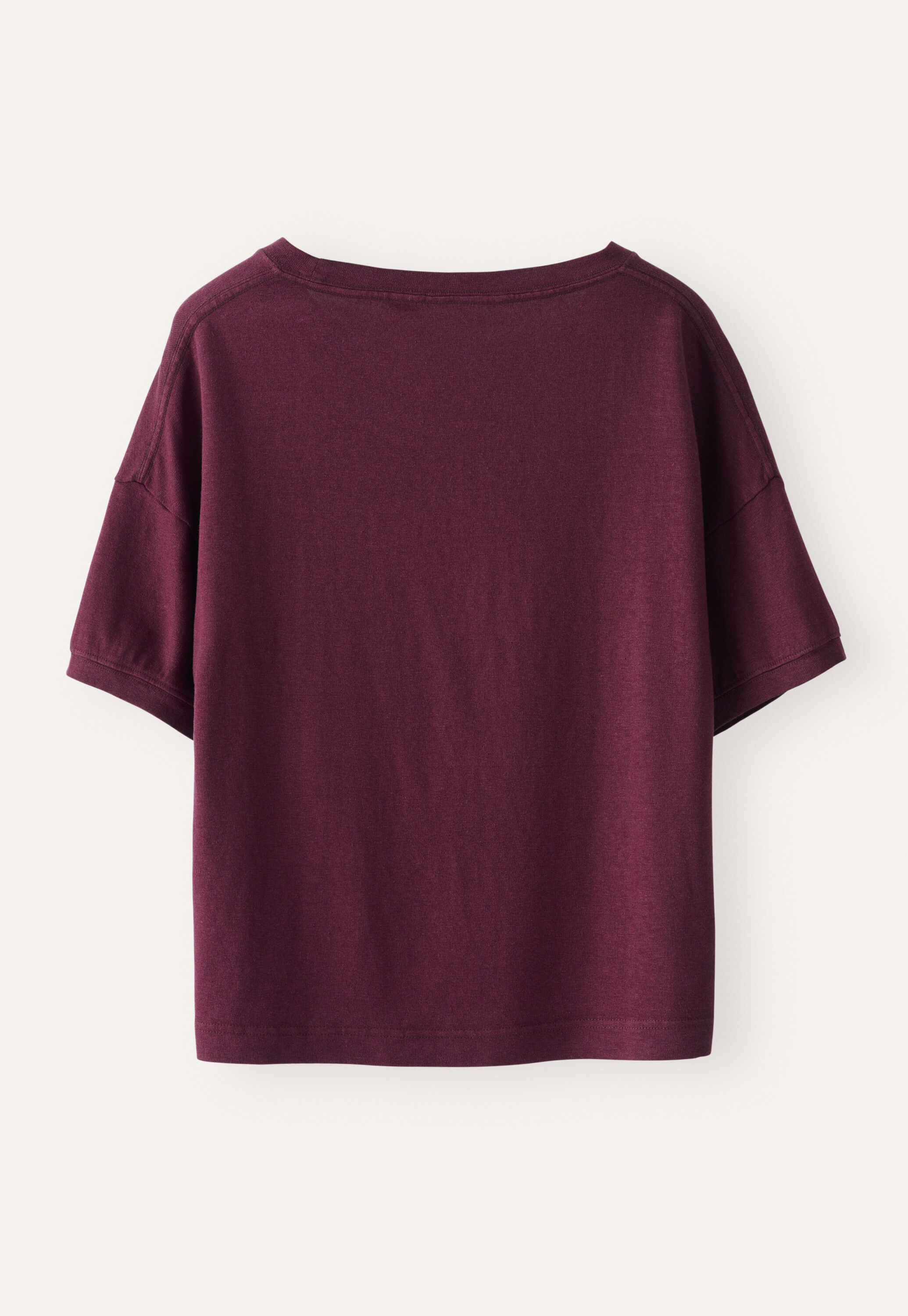 T-shirt, Claret, large
