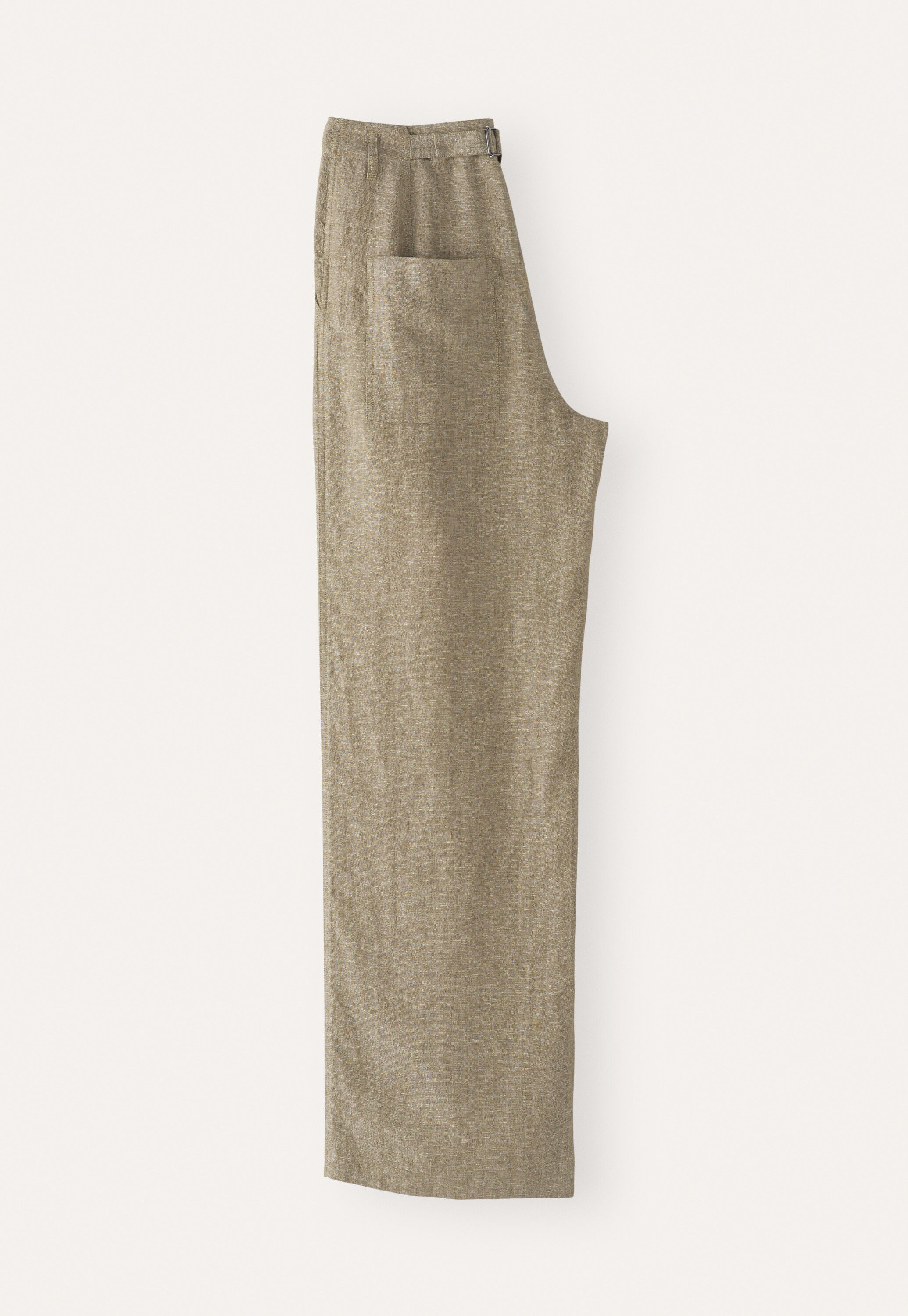 Relaxed straight-leg trousers