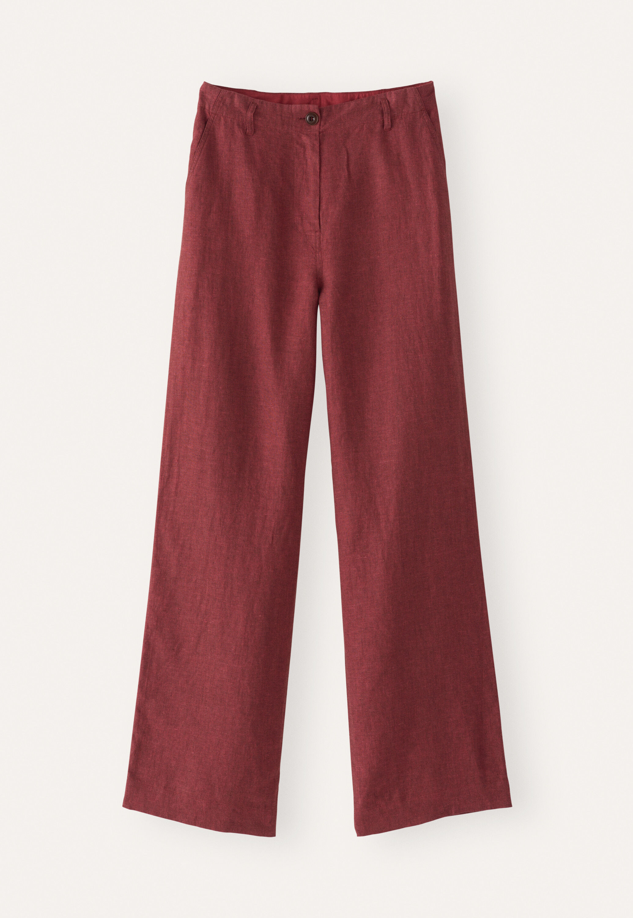Relaxed straight-leg trousers