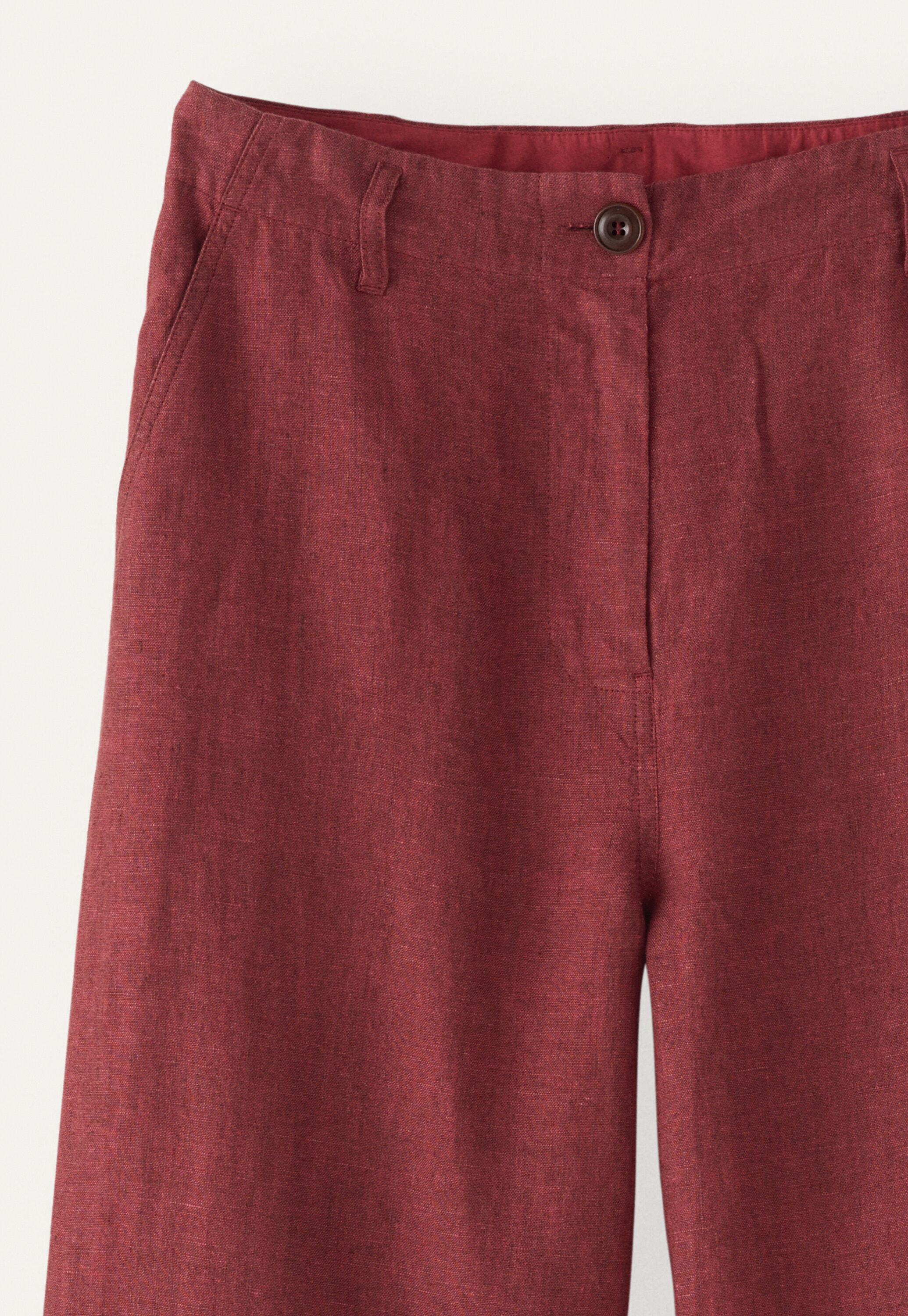 Relaxed straight-leg trousers