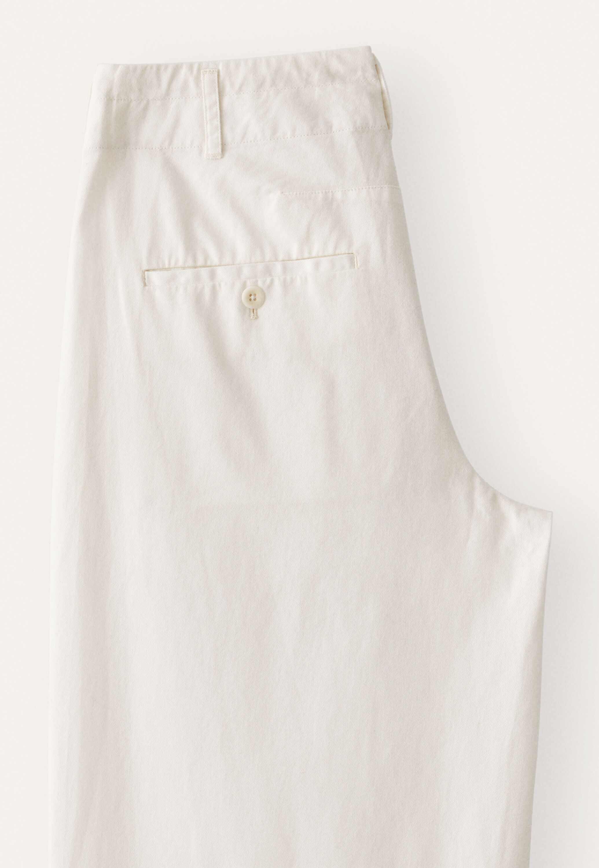 Pleat-front cropped trousers