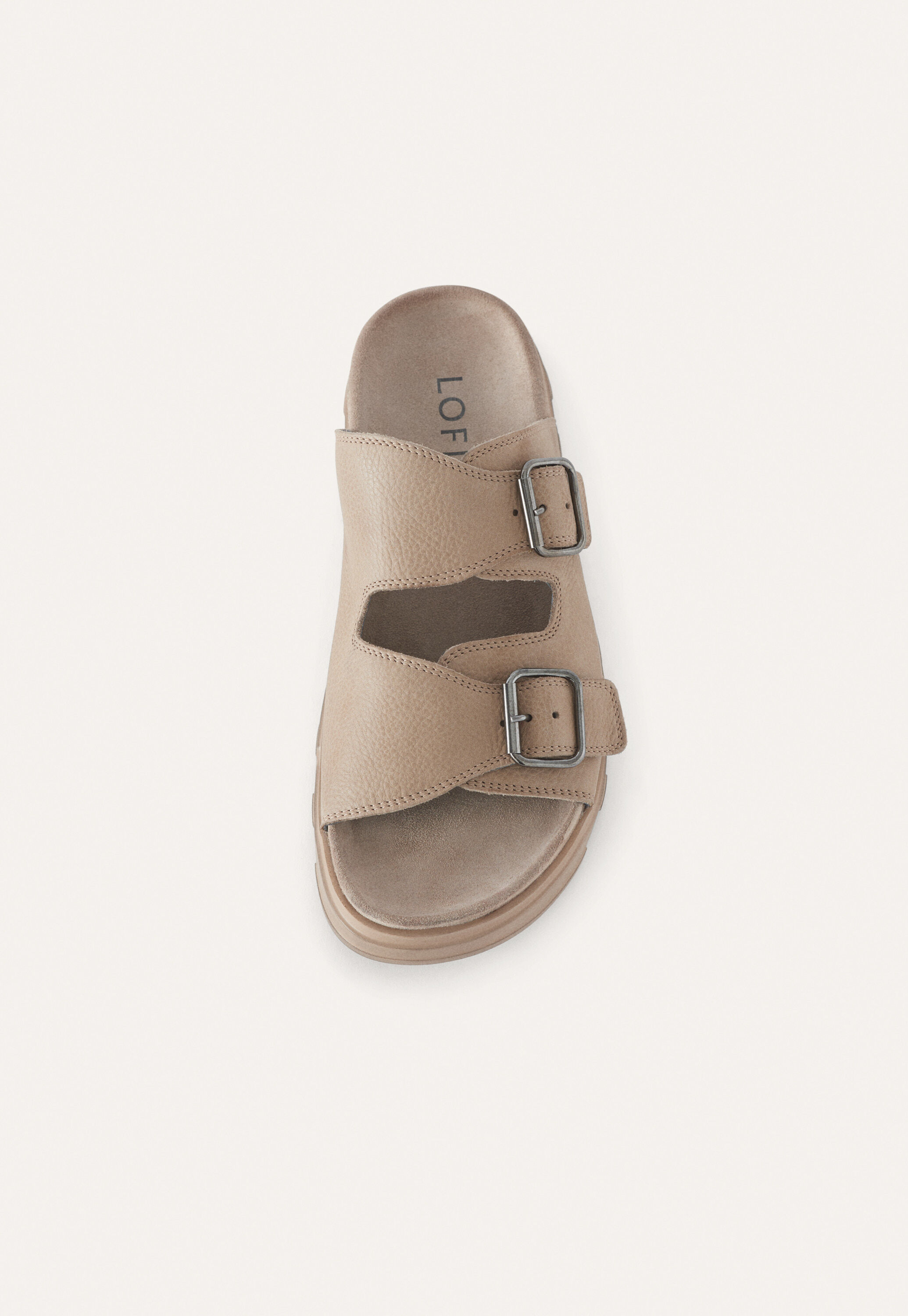 Chunky-buckle sandals
