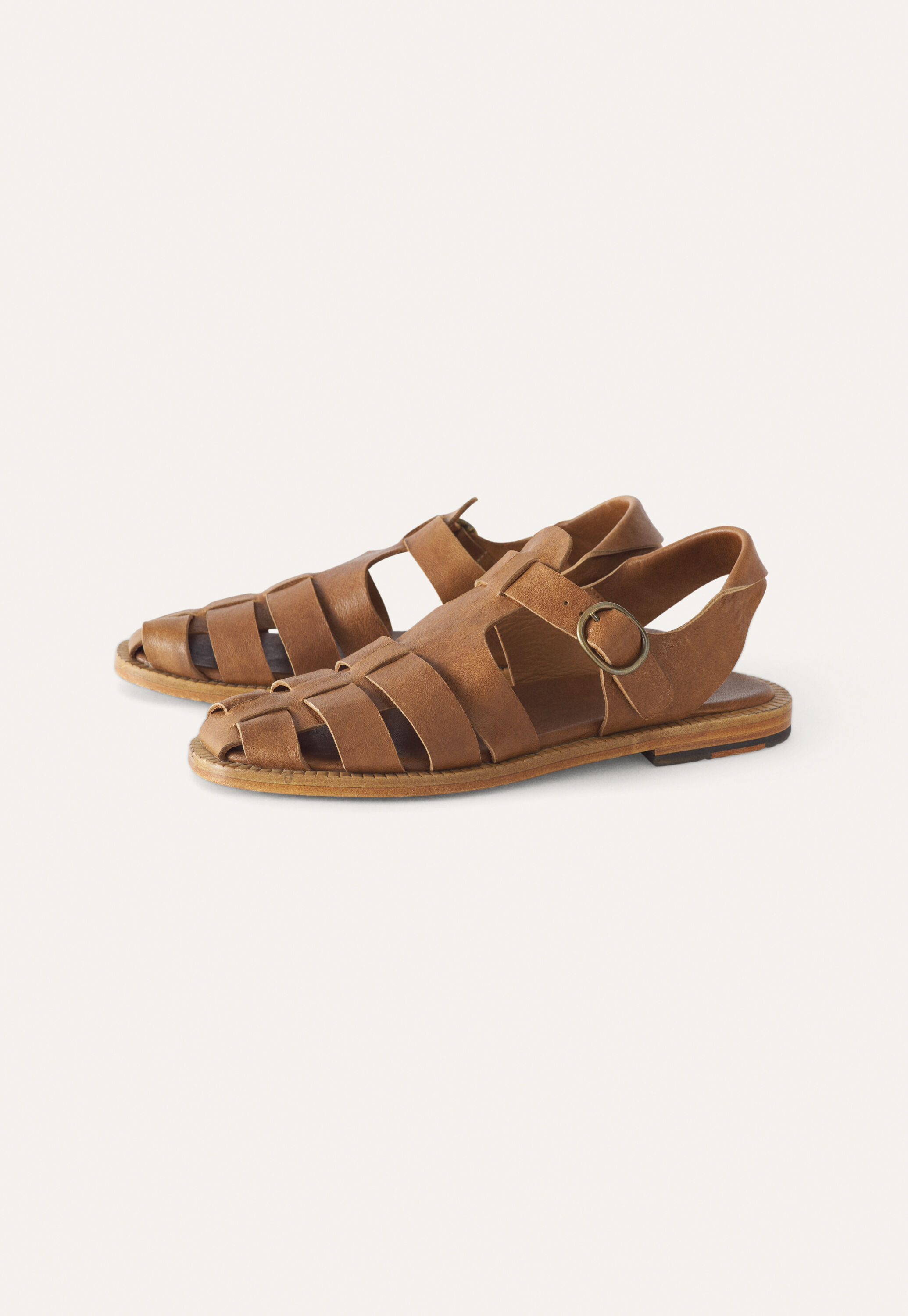 Caged sandals