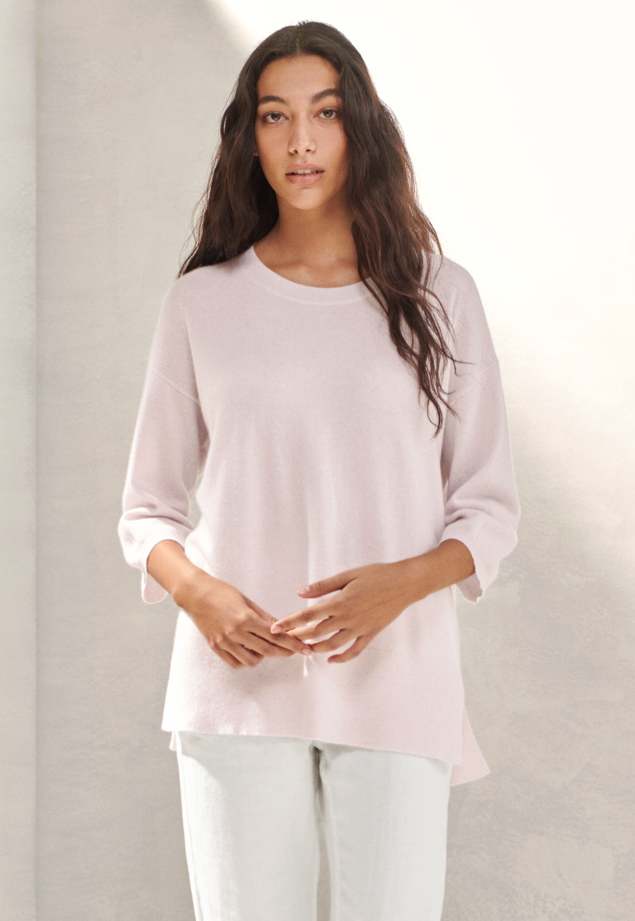 Cable sweater