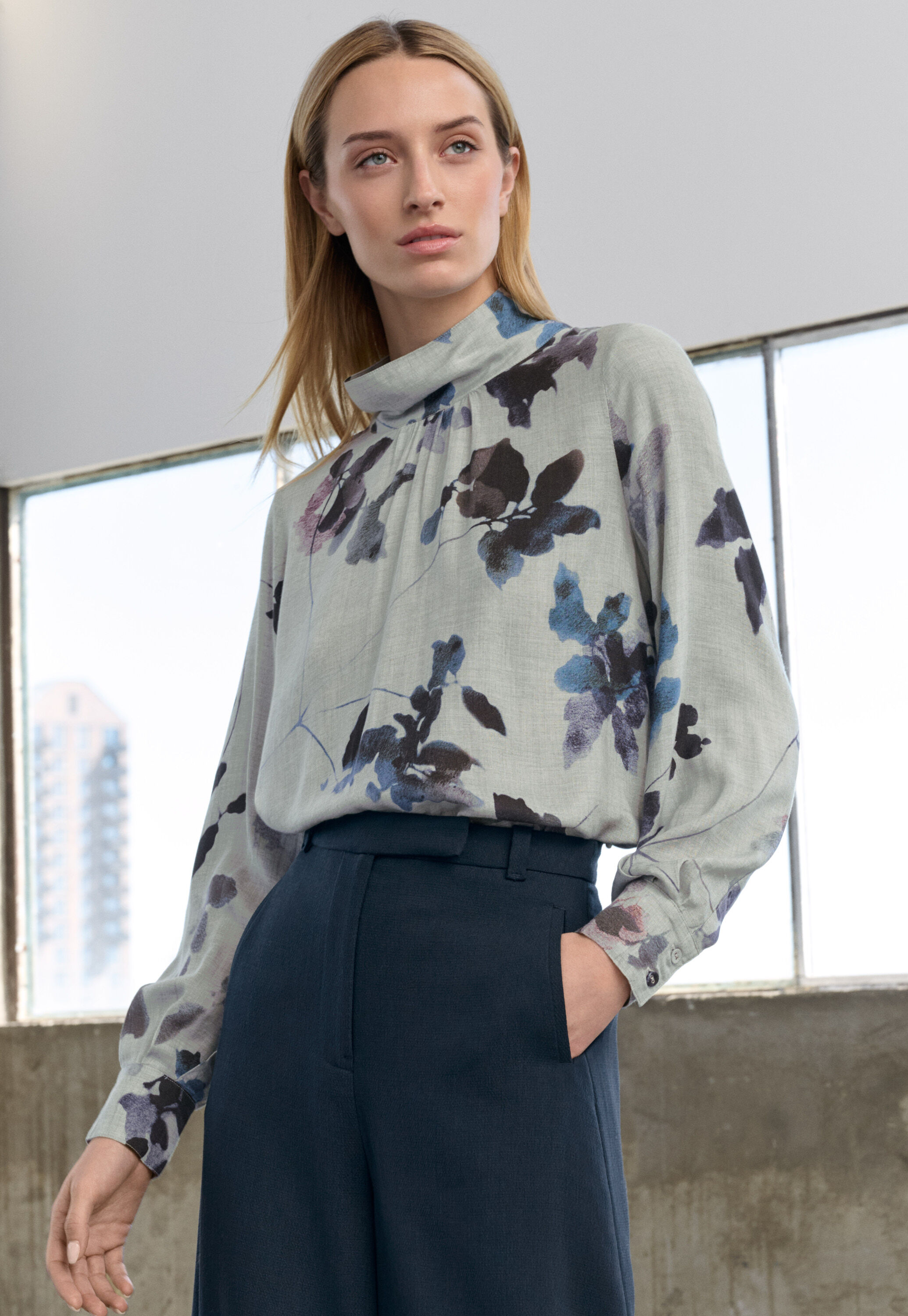 Printed blouse
