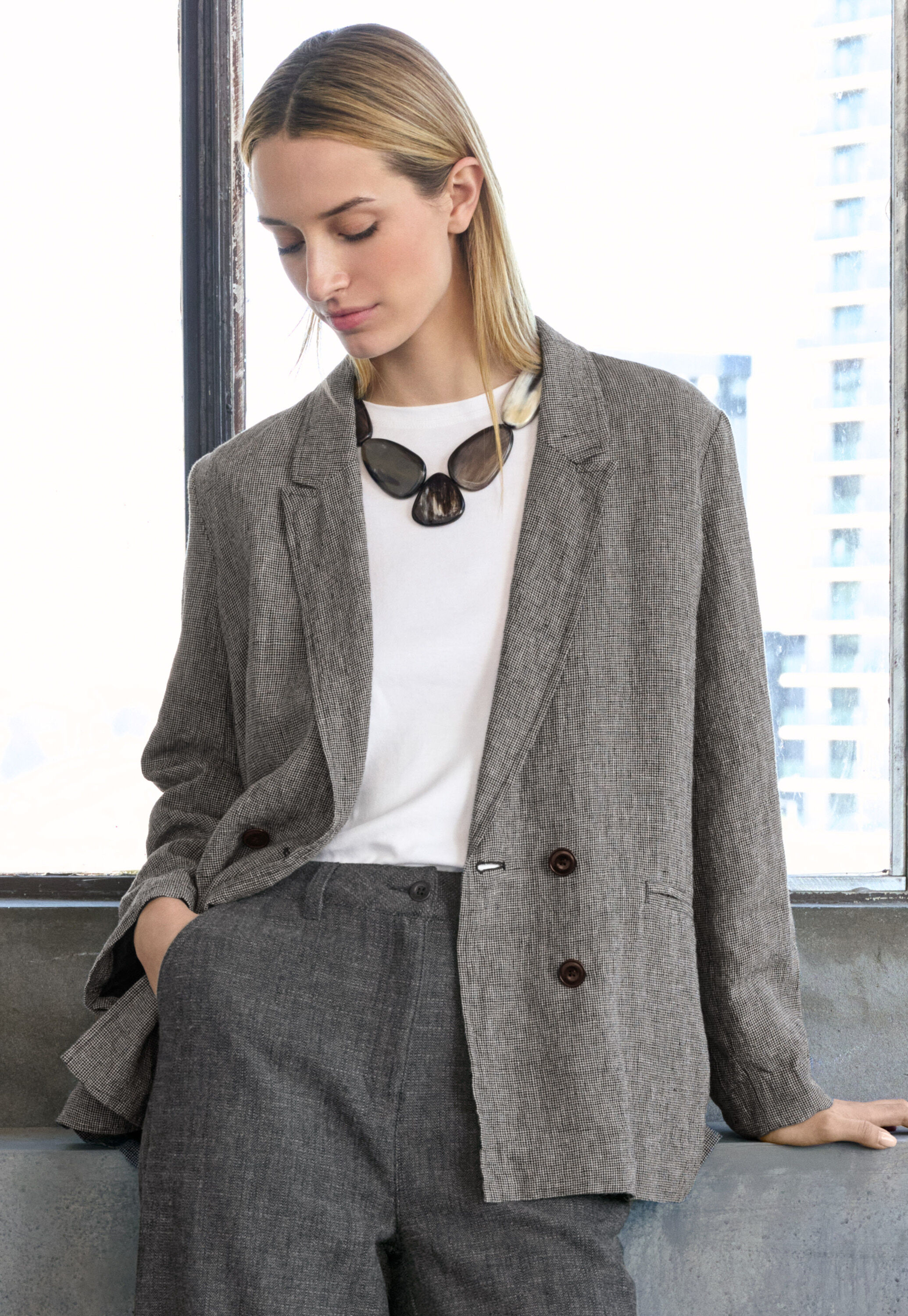 Edge-to-edge cardigan