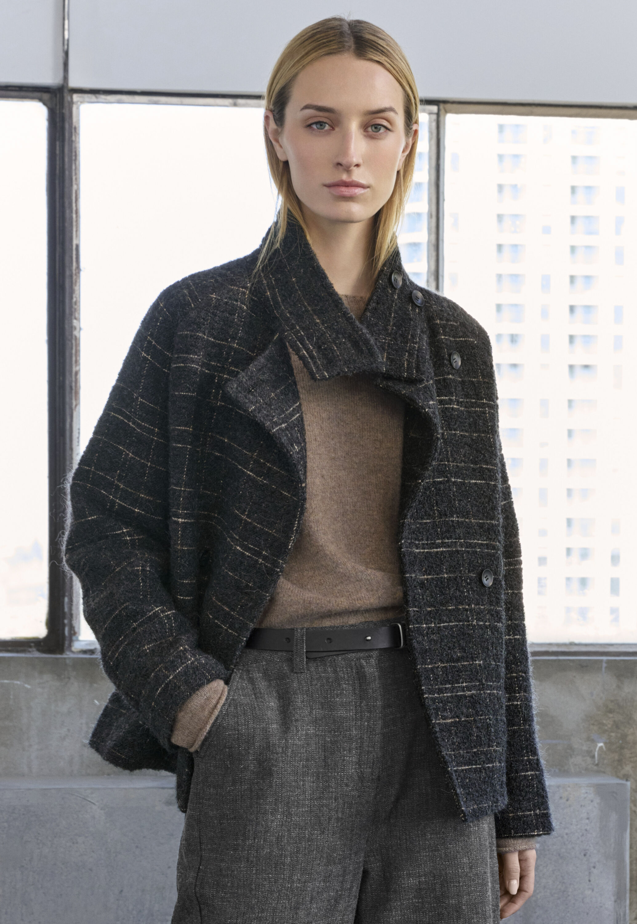 Round-neck sweater