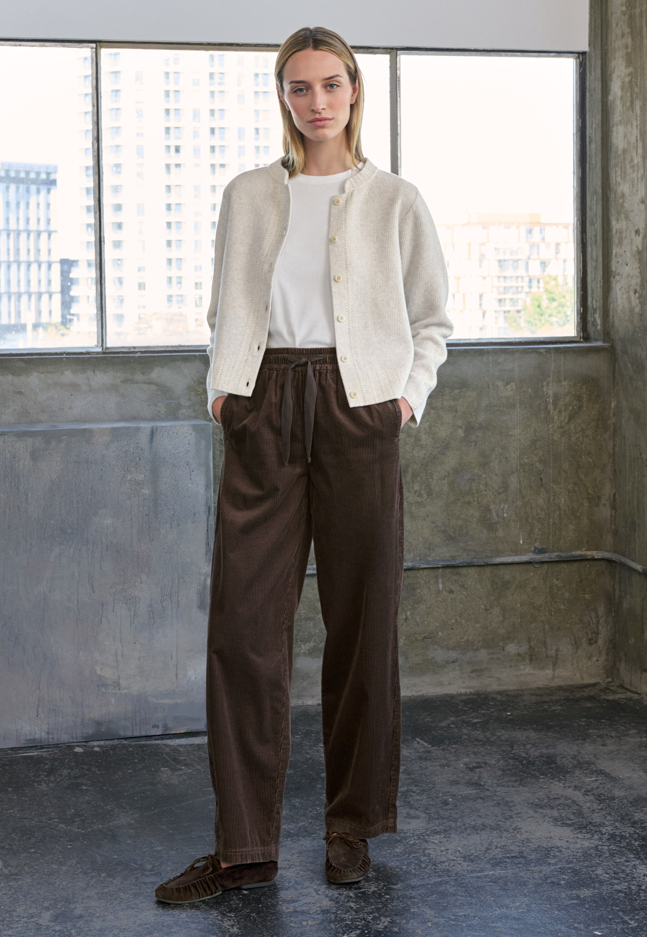 Elasticated trousers