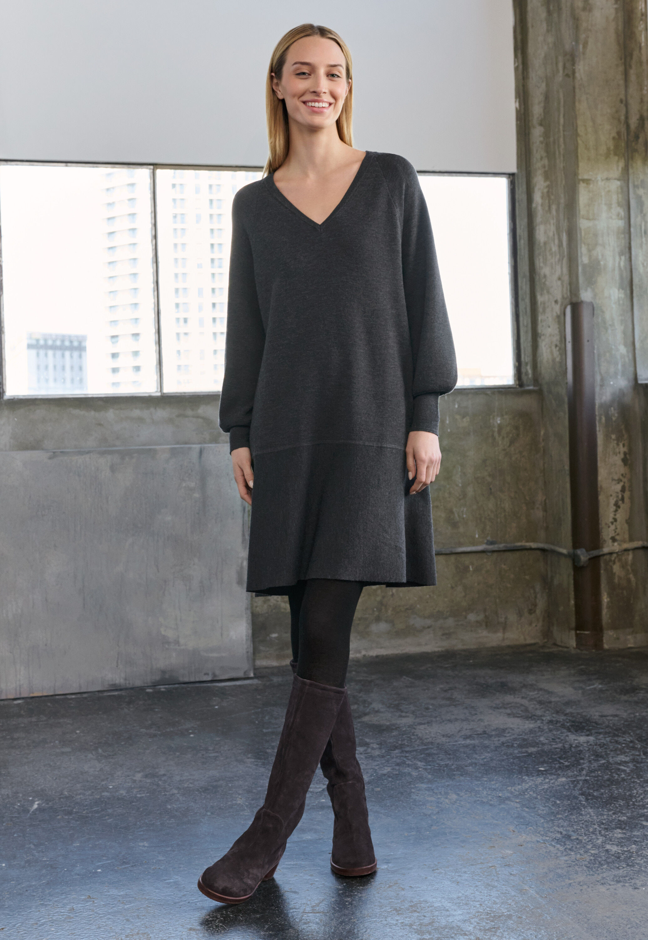 Knitted dress