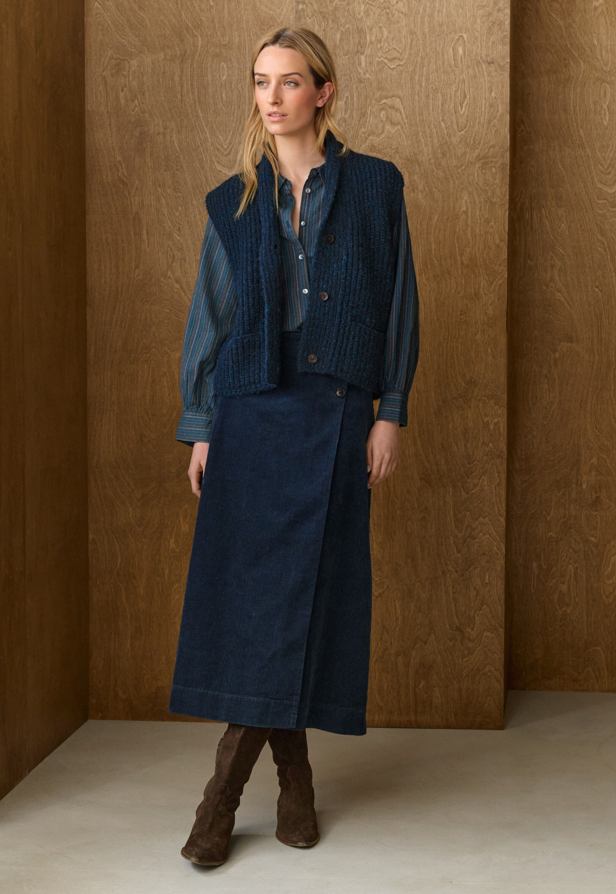 Wrap over skirt