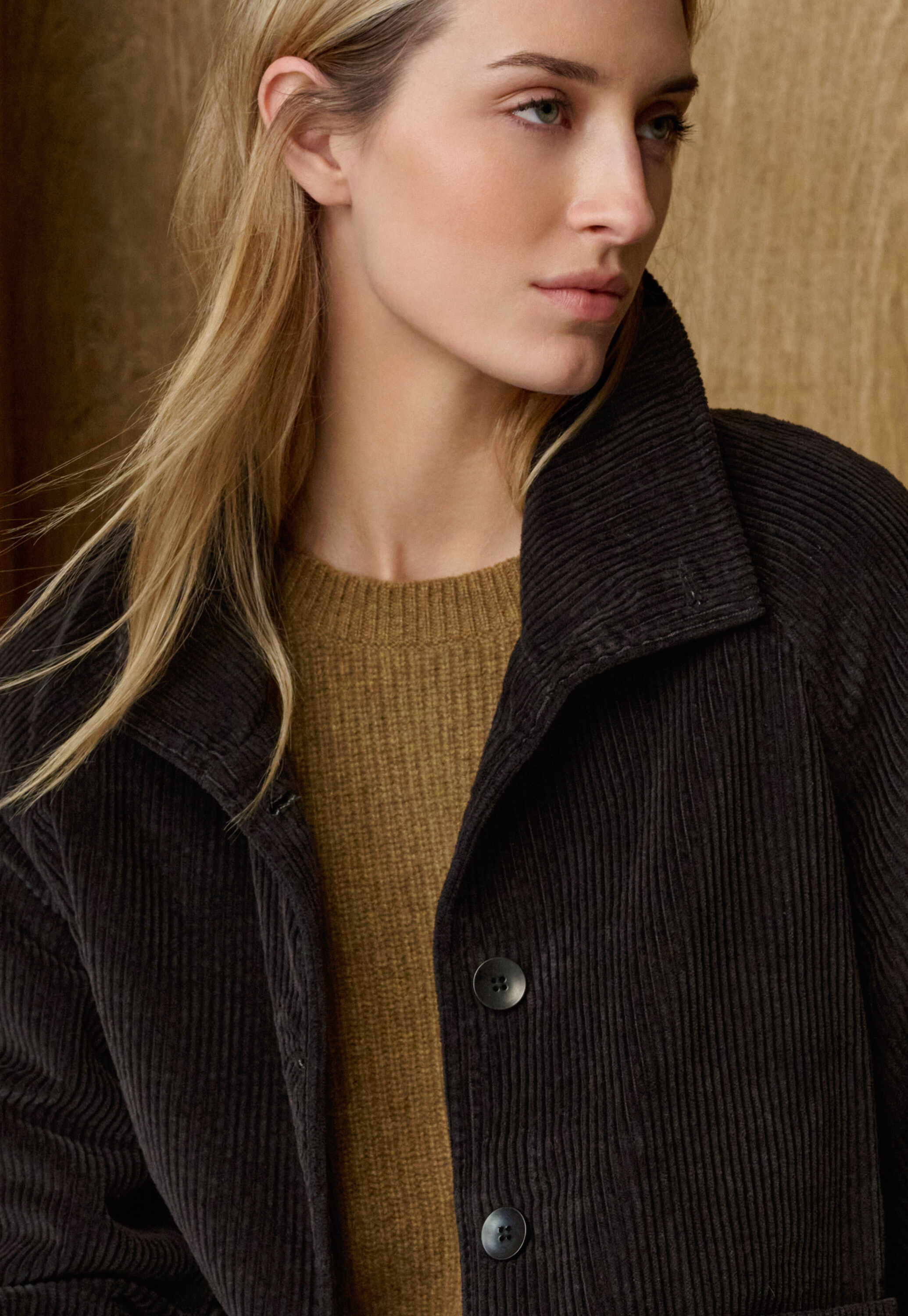 Edge-to-edge cardigan