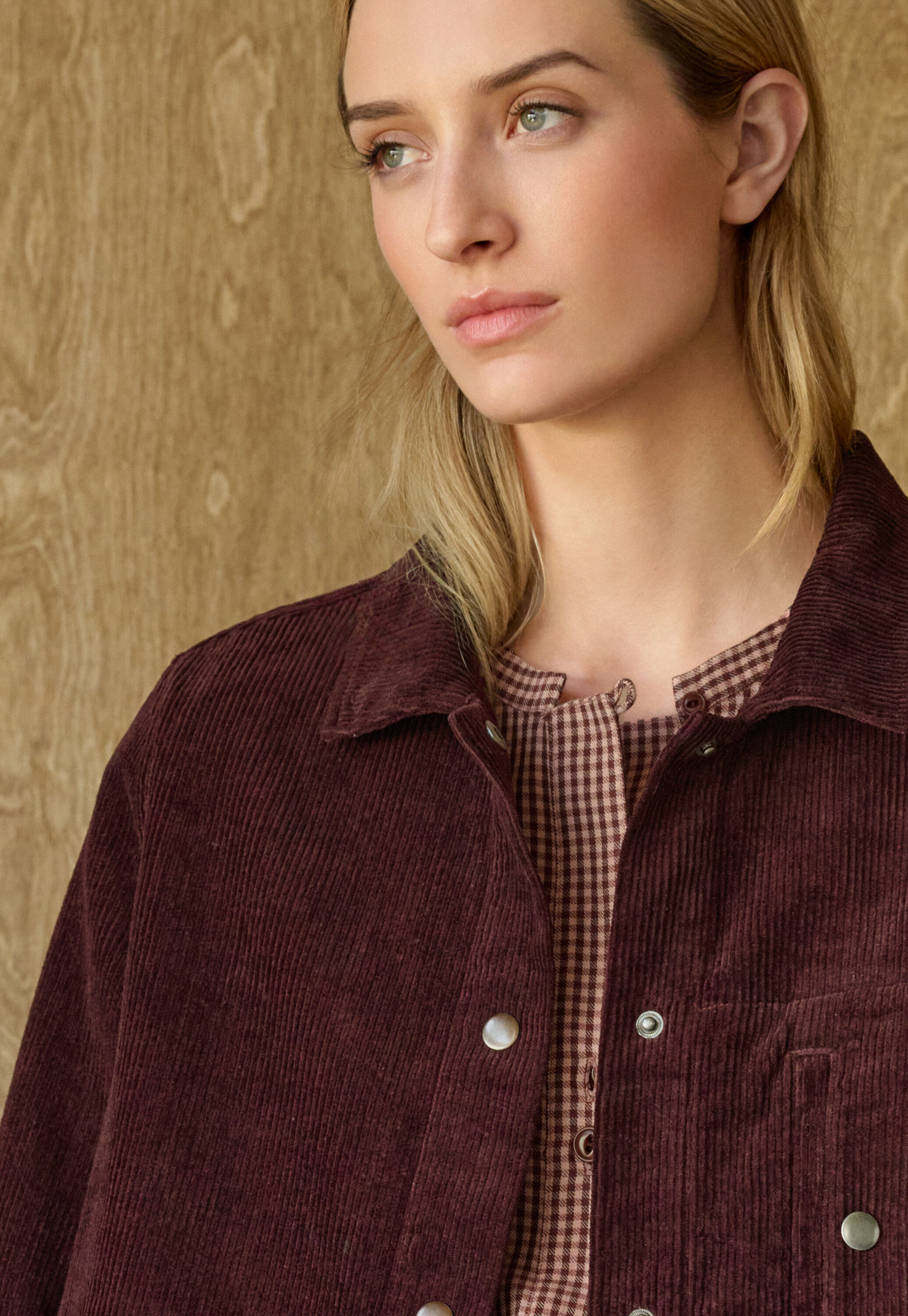 Cord overshirt