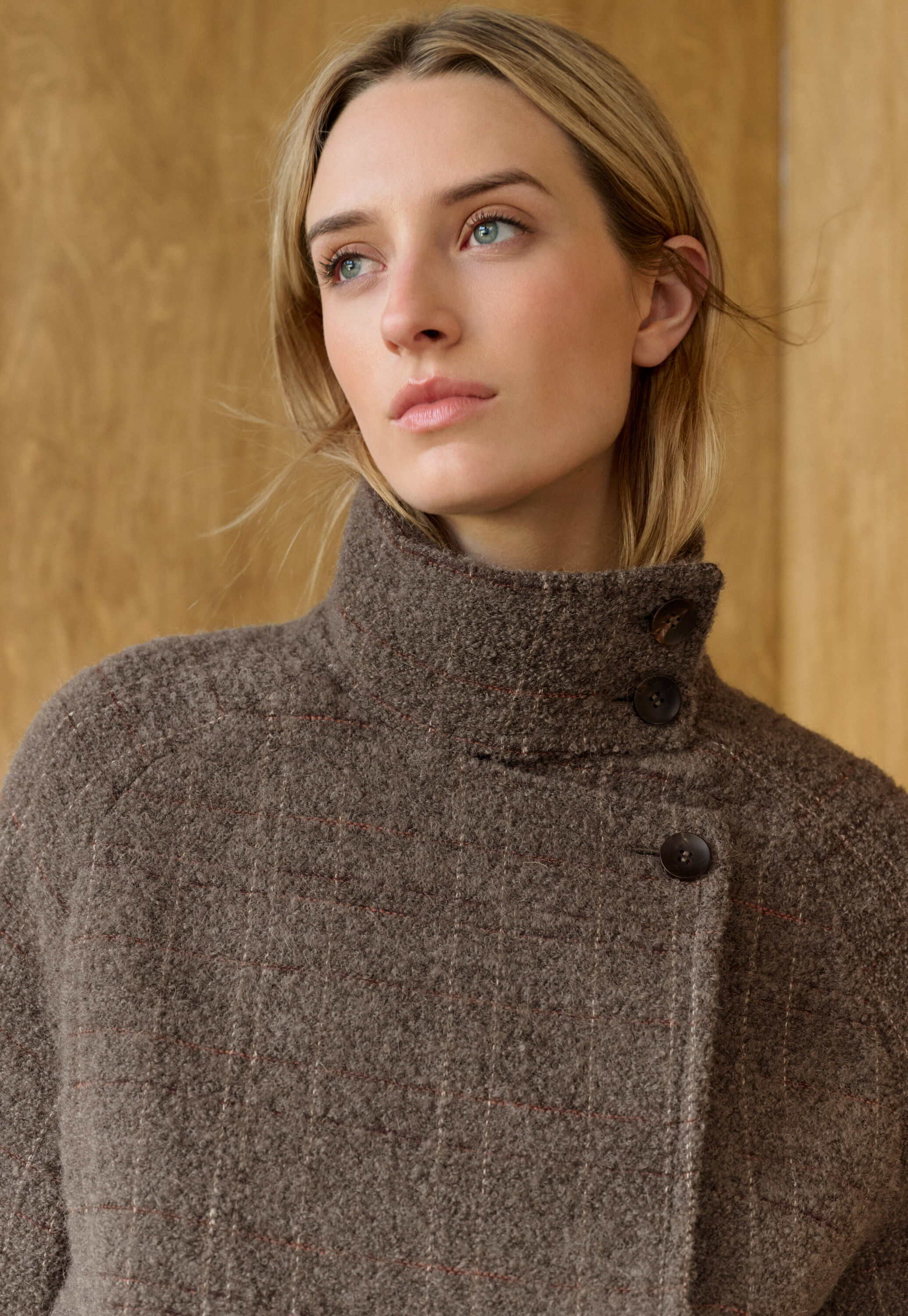Edge-to-edge cardigan