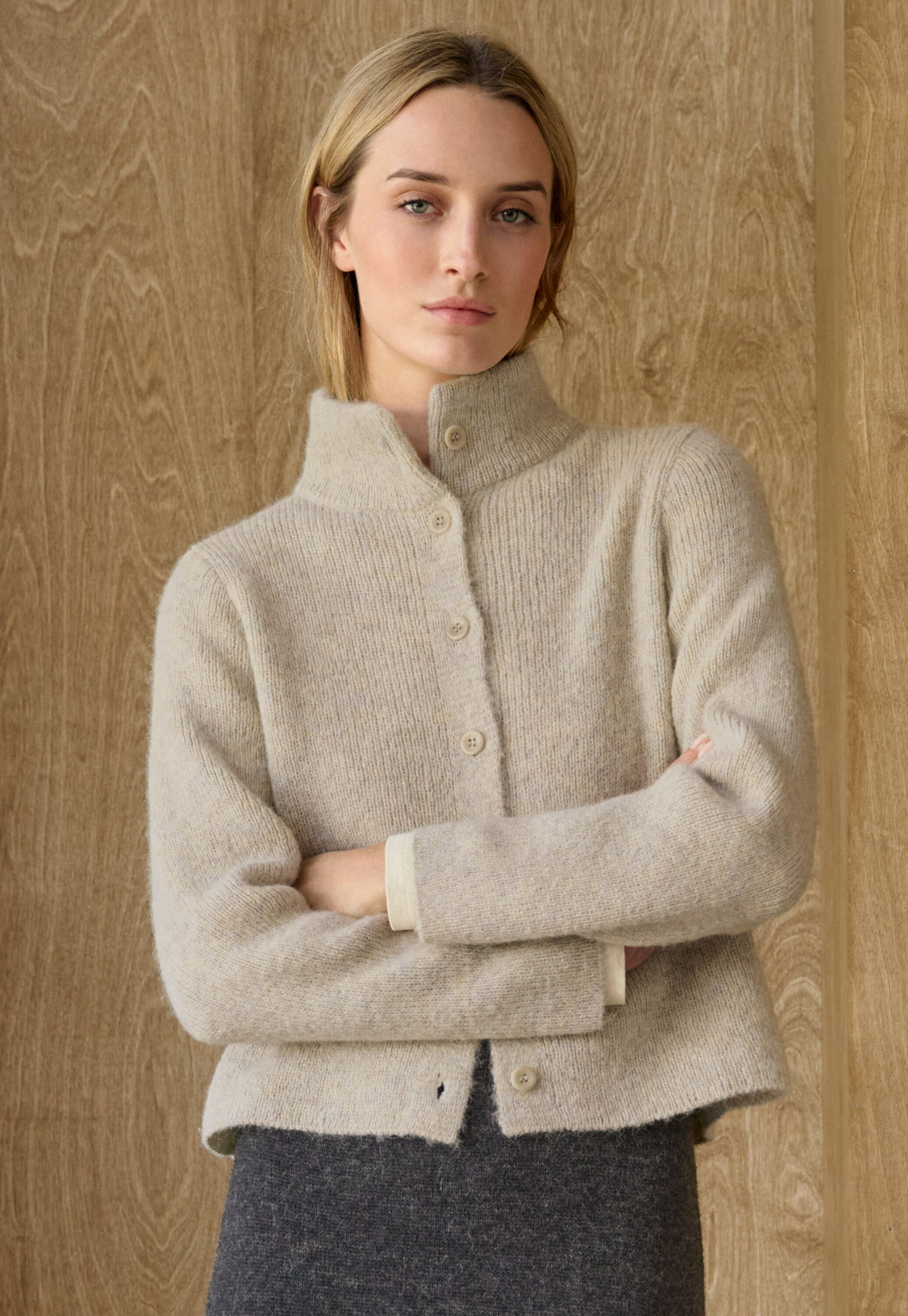 Knitted jacket