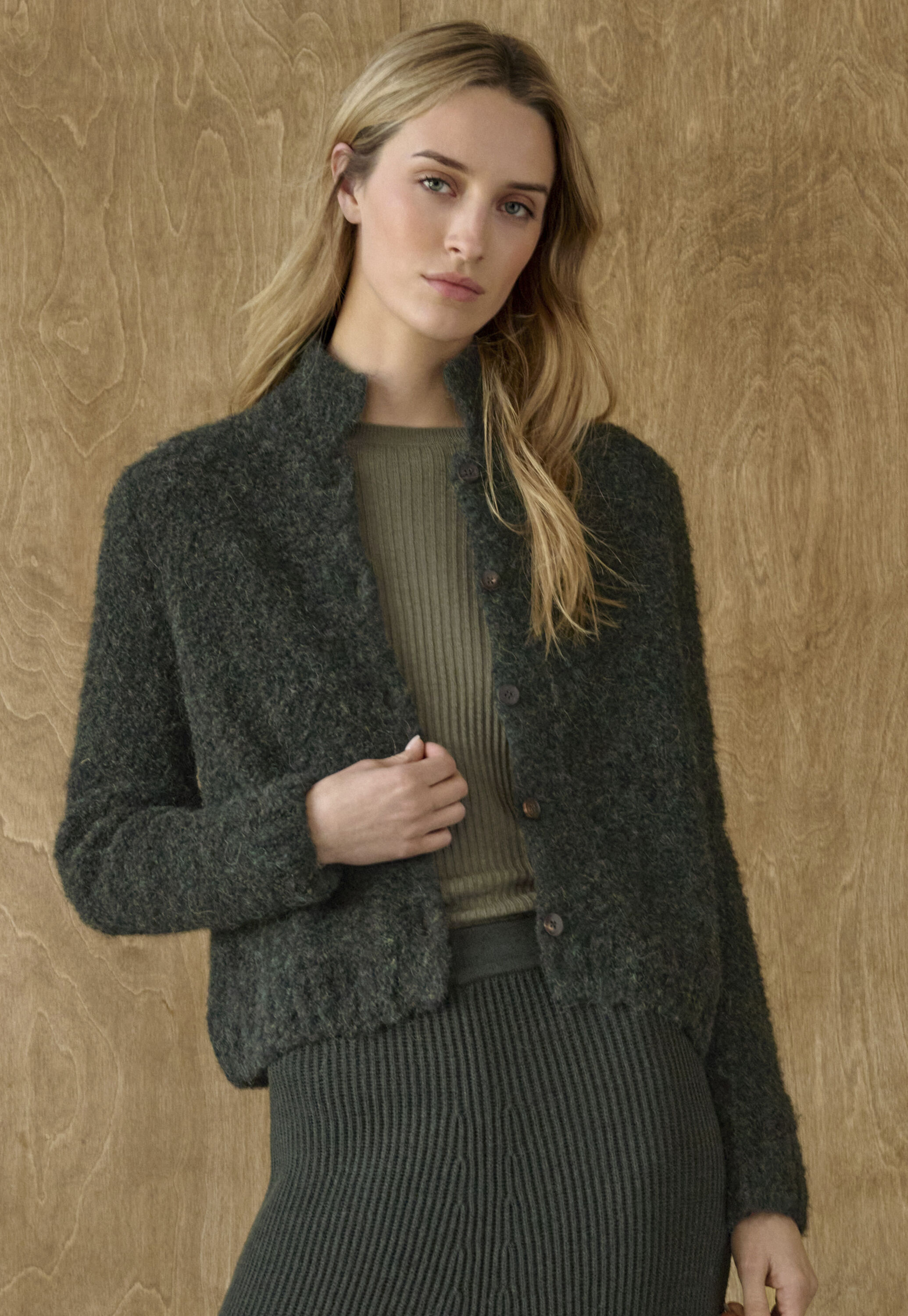 Knitted jacket