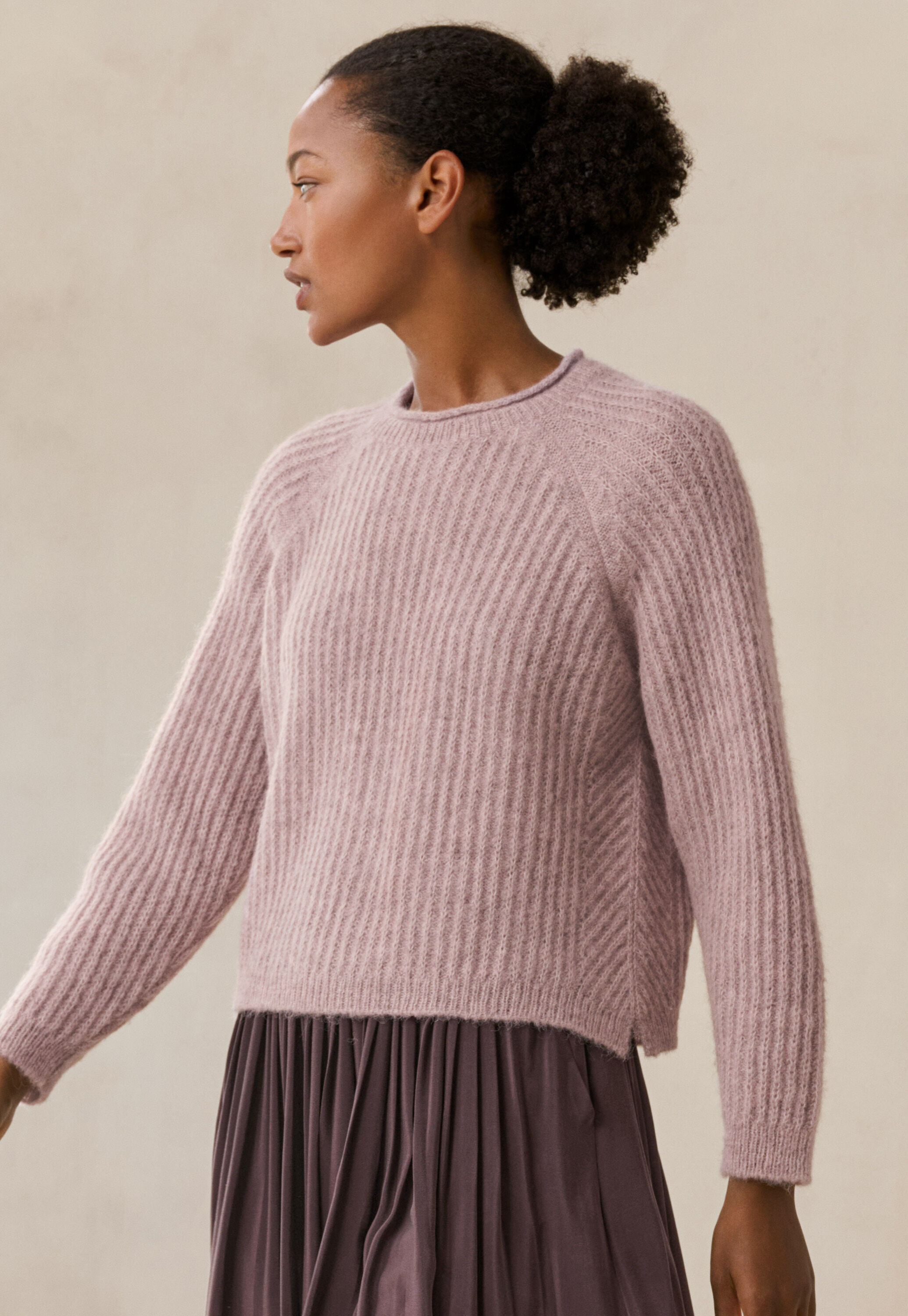Round-neck sweater