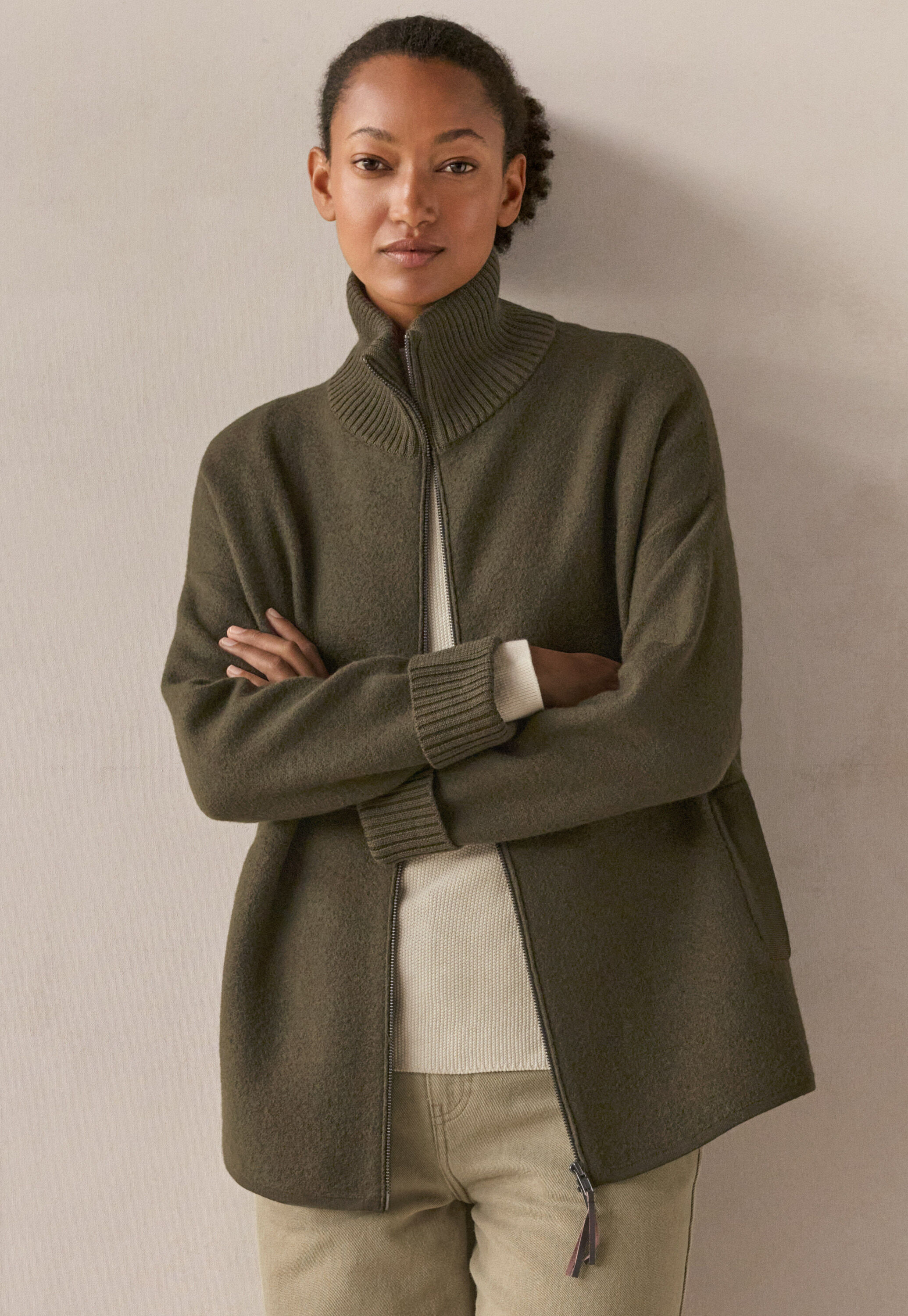 Knitted jacket