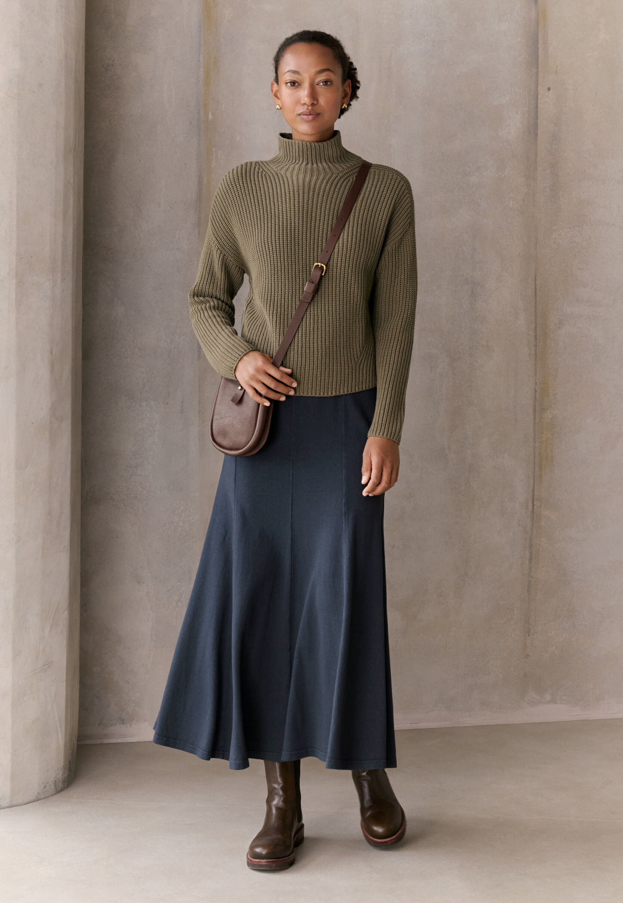 Jersey skirt
