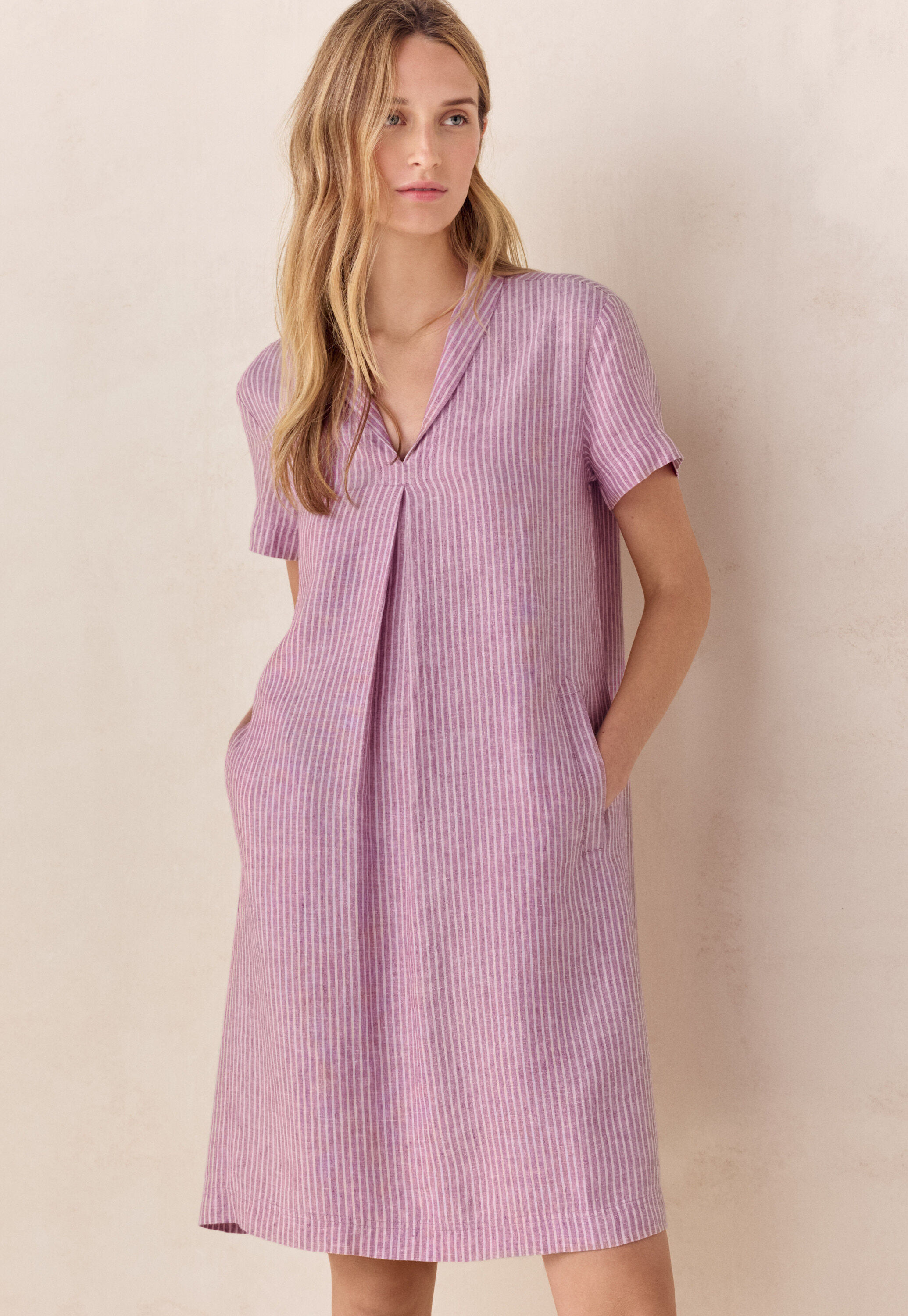 Checked dress