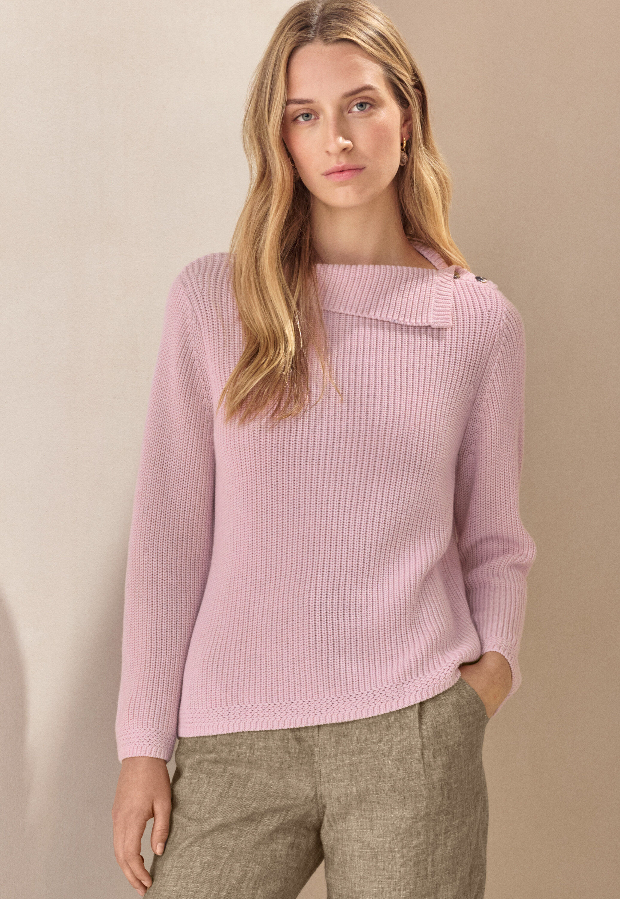 Cable sweater